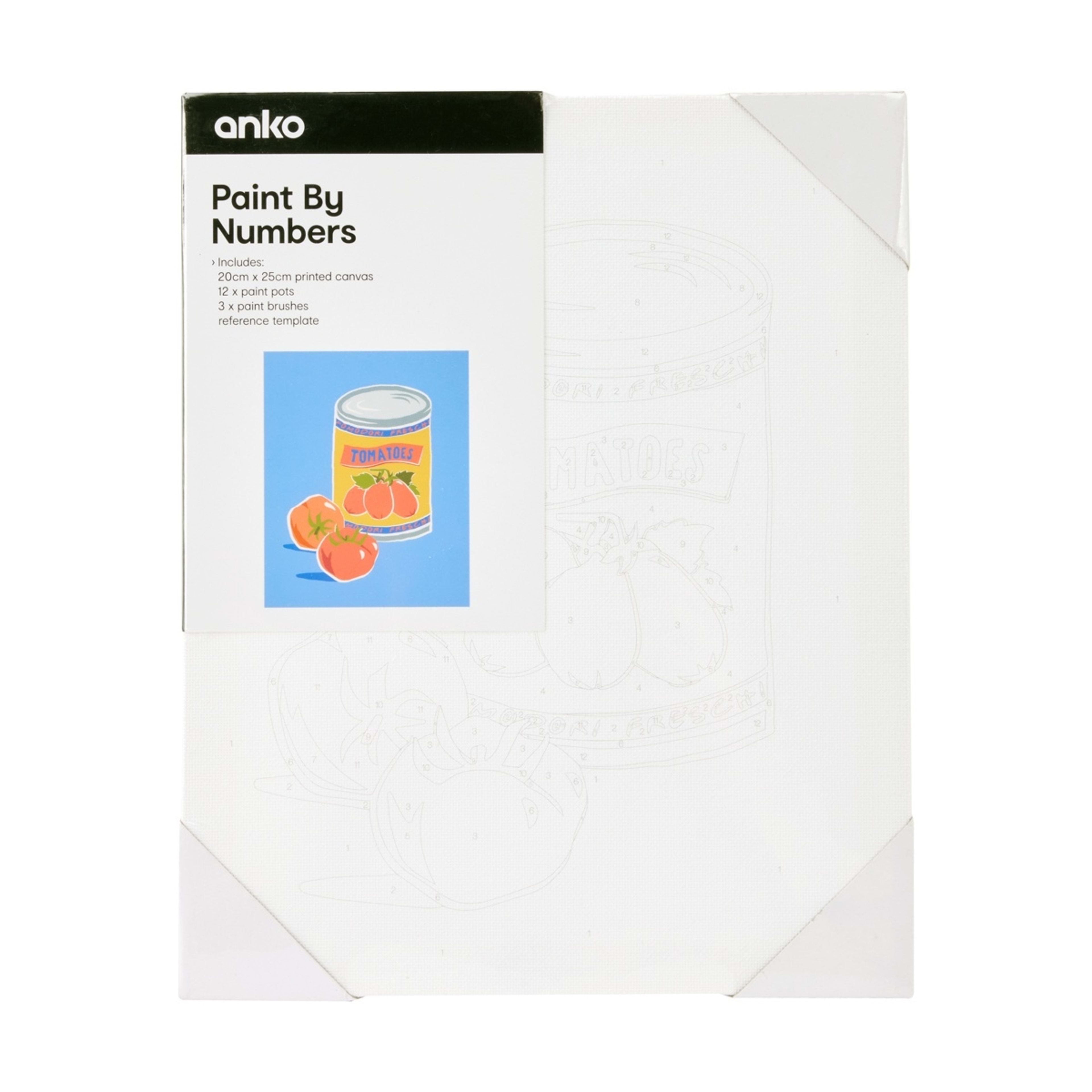 1 Paint By Numbers - Tomatoes