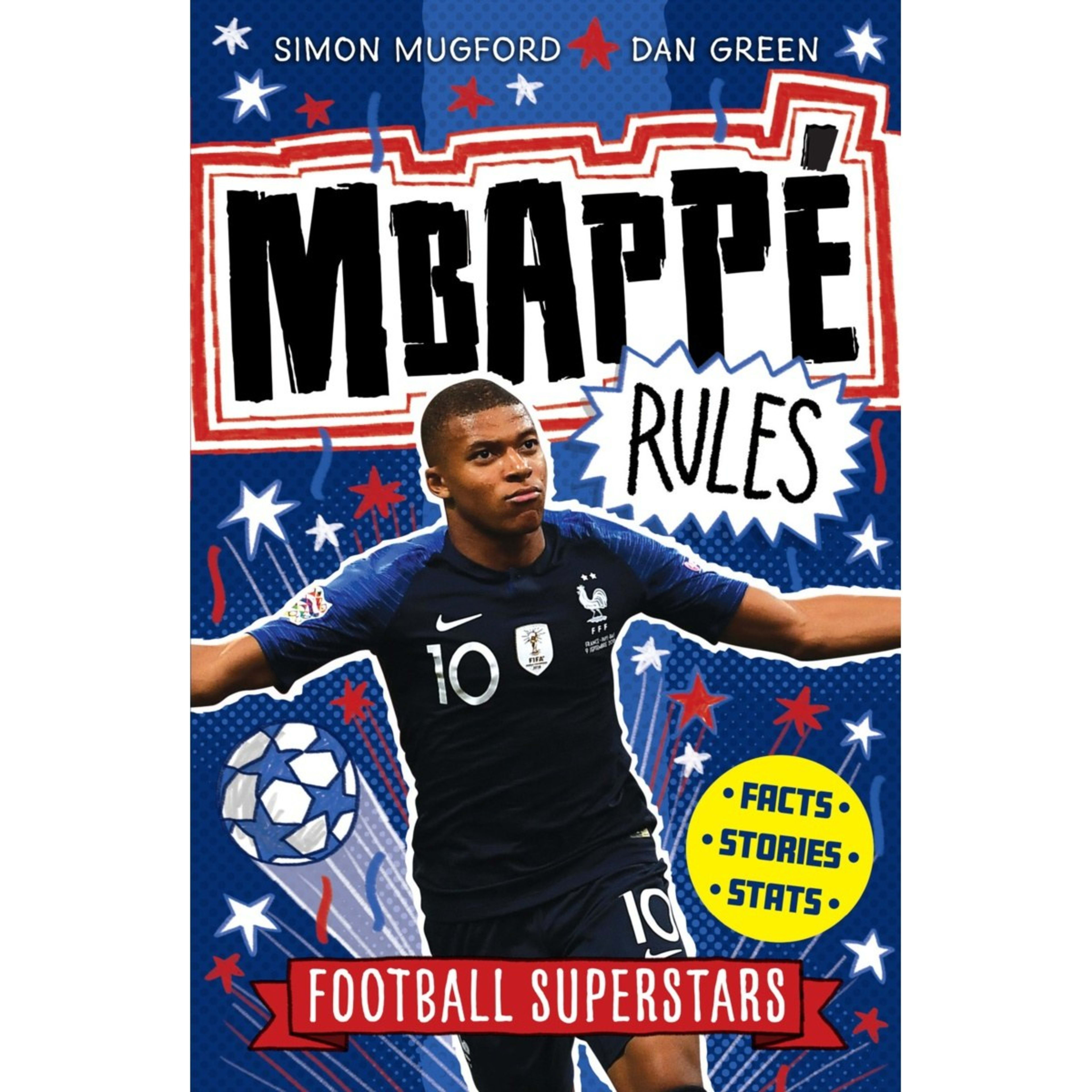 1 Football Superstars: Mbappe Rules by Simon Mugford - Book