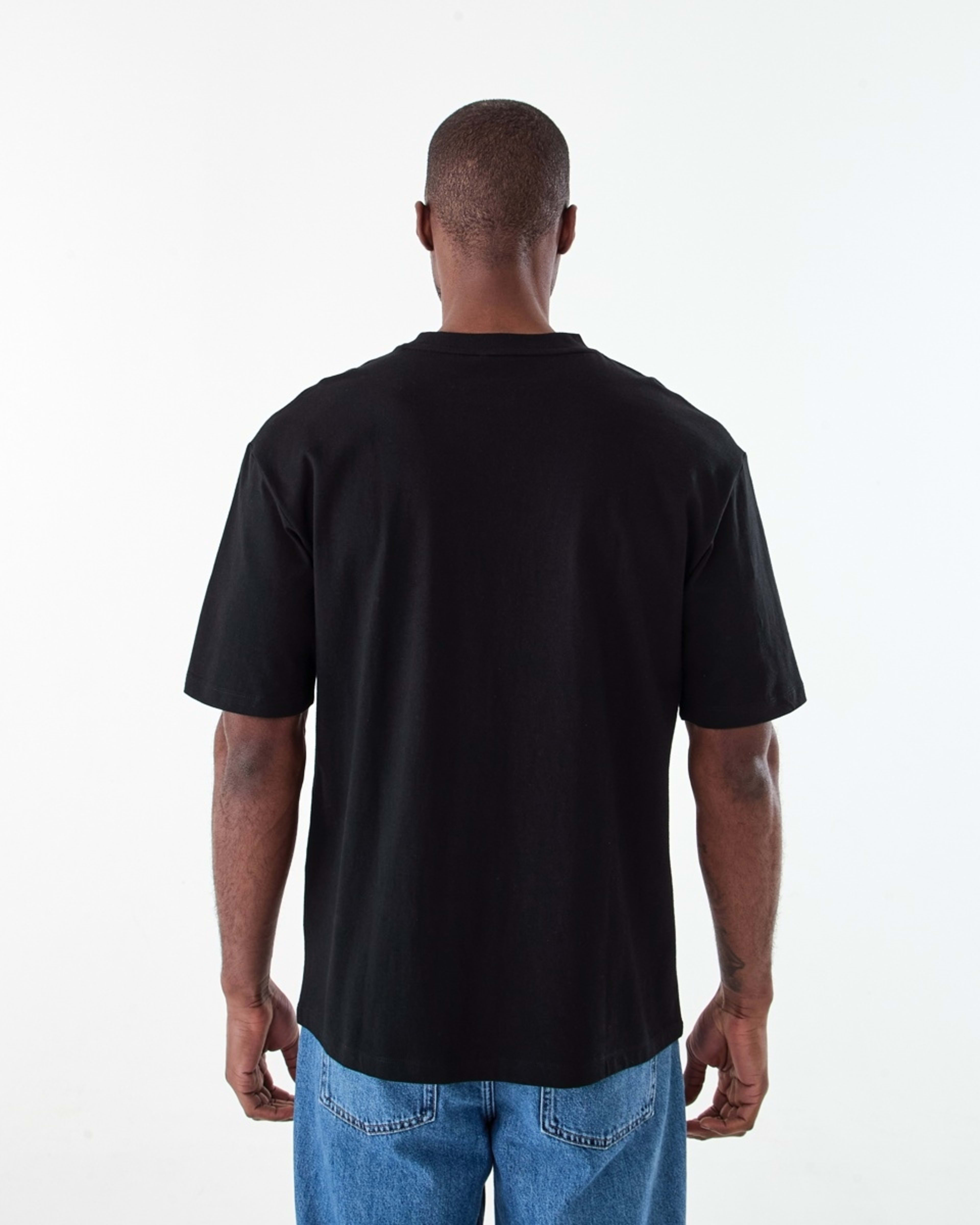3 Oversized Heavyweight T-shirt BLACK, 3 of 6