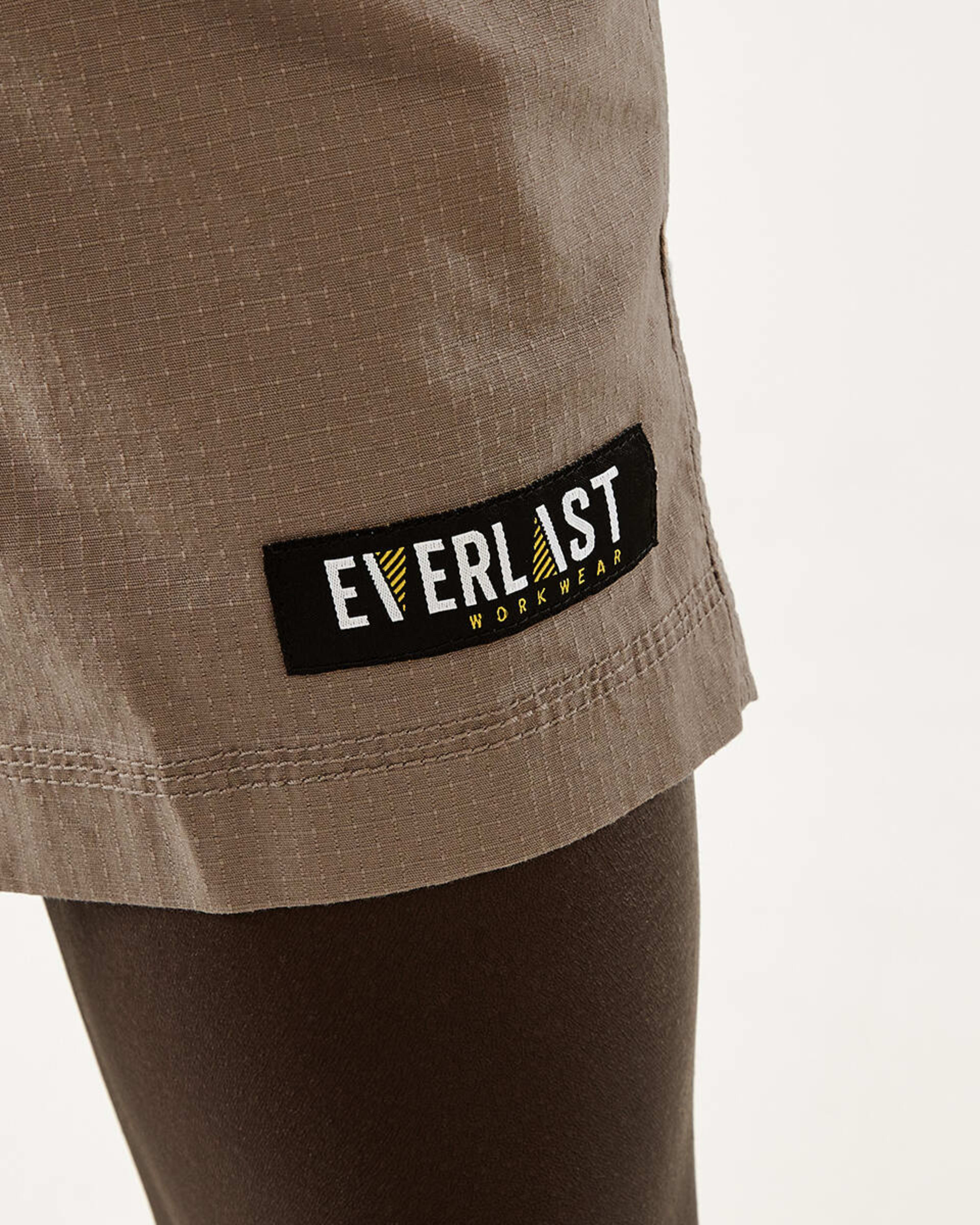 7 Everlast Mens Workwear Short Shorts Wet Sand, 7 of 8