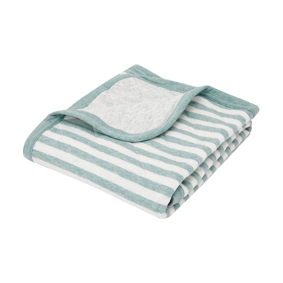 Quilted Blanket Green Kmart