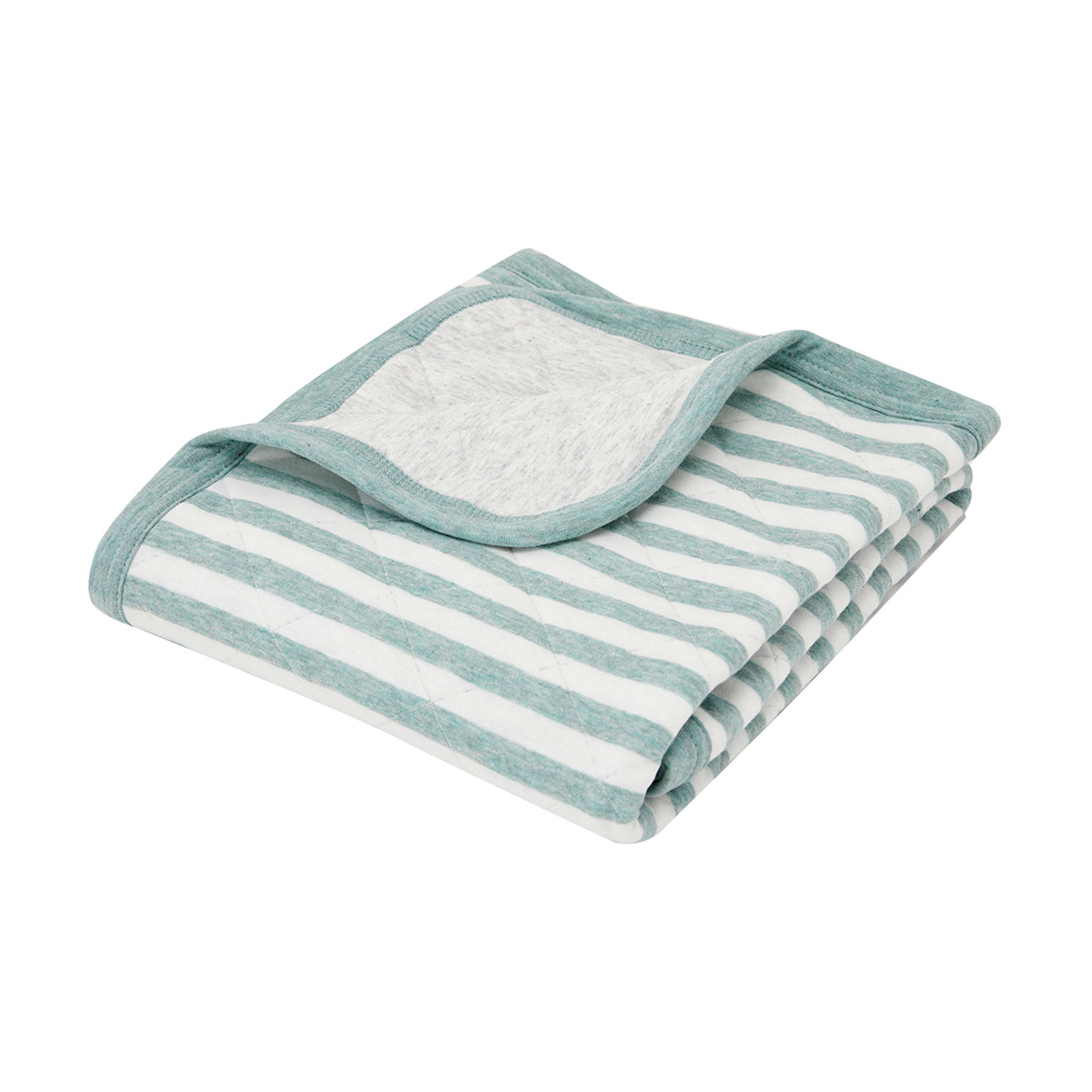 Quilted Blanket Green Kmart