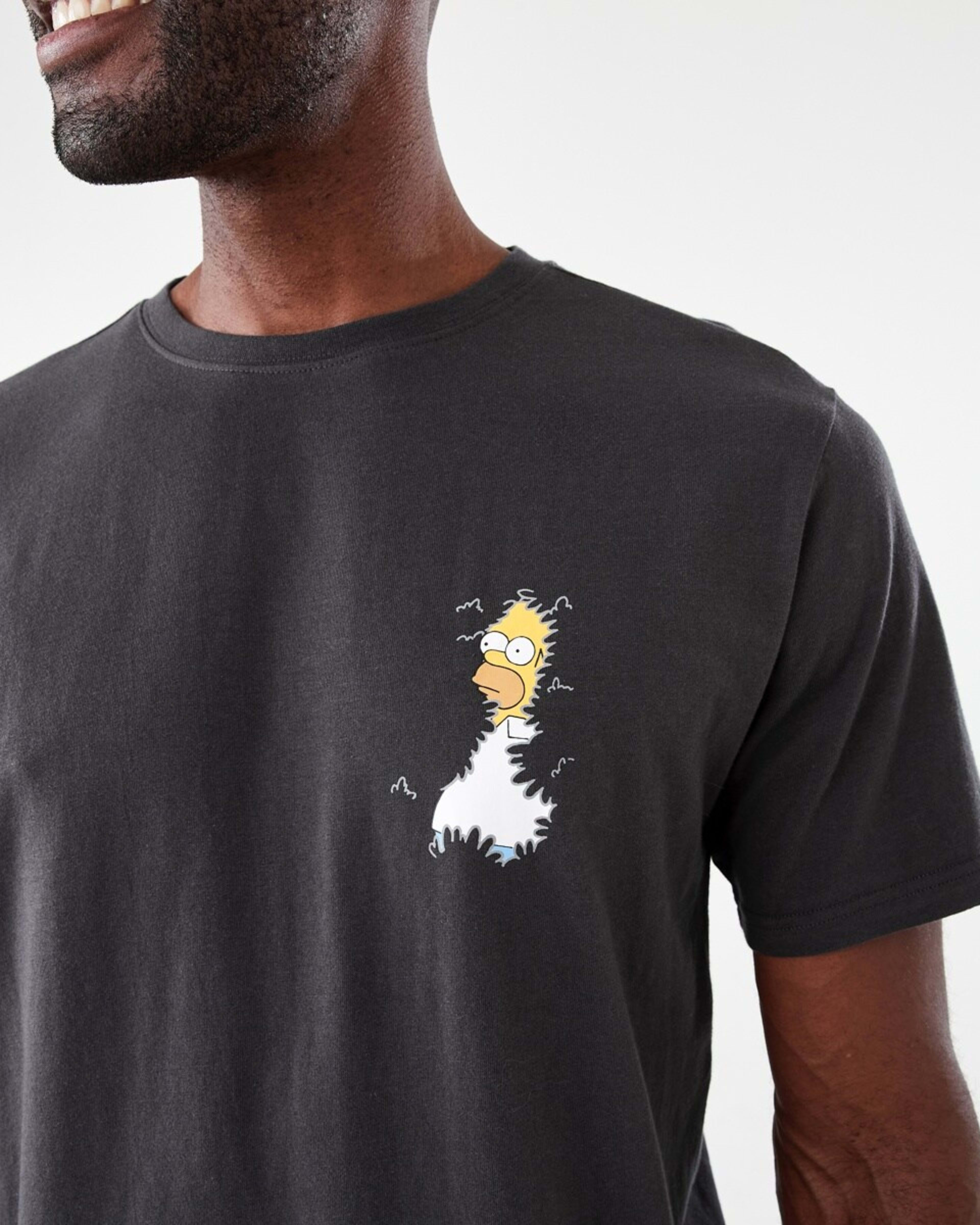 5 Simpsons License T-shirt OYSTER BLACK, 5 of 7