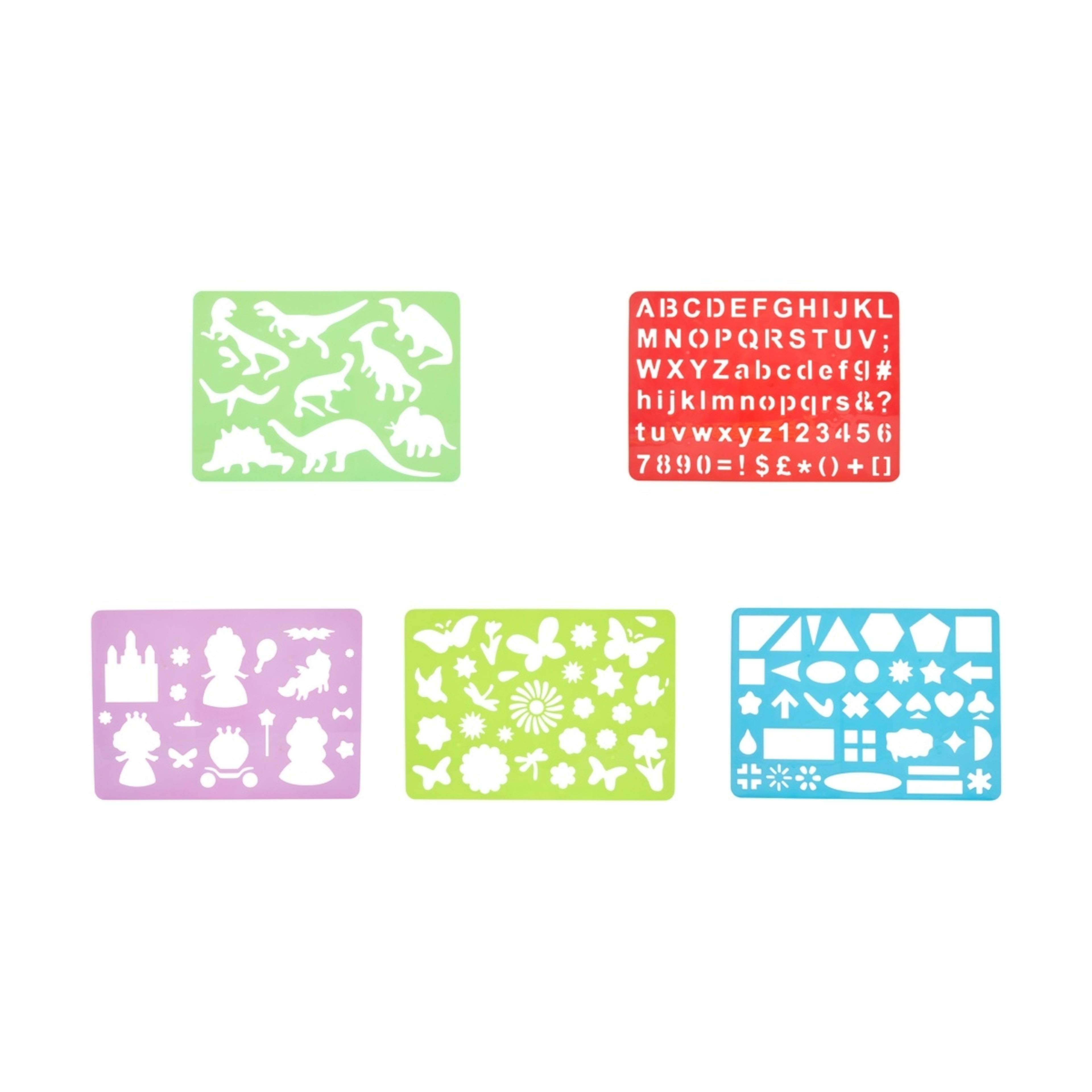 1 5 Pack Stencil Set