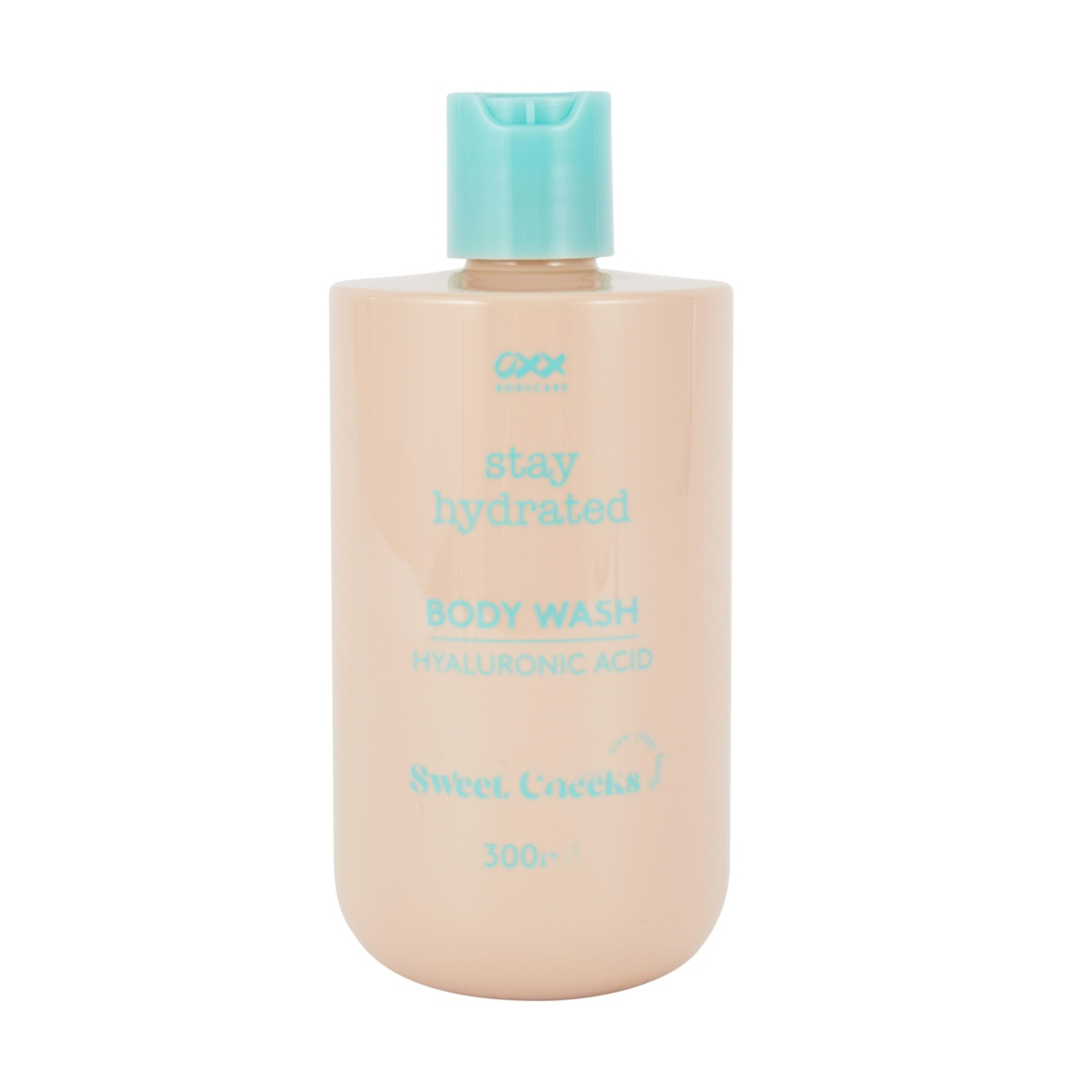 1 OXX Bodycare Stay Hydrated Sweet Cheeks Body Wash 300ml - Hyaluronic Acid