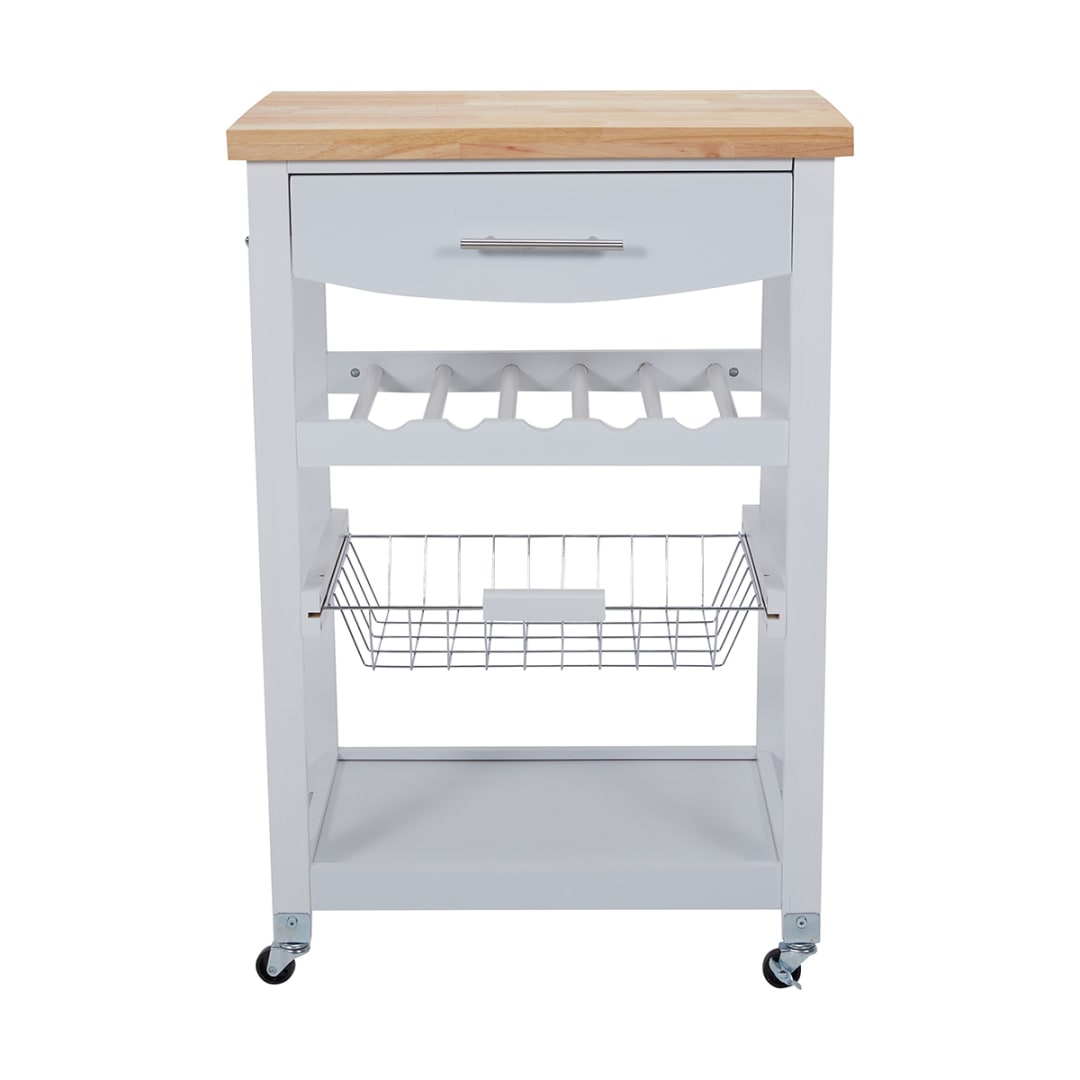 White Kitchen Trolley Kmart