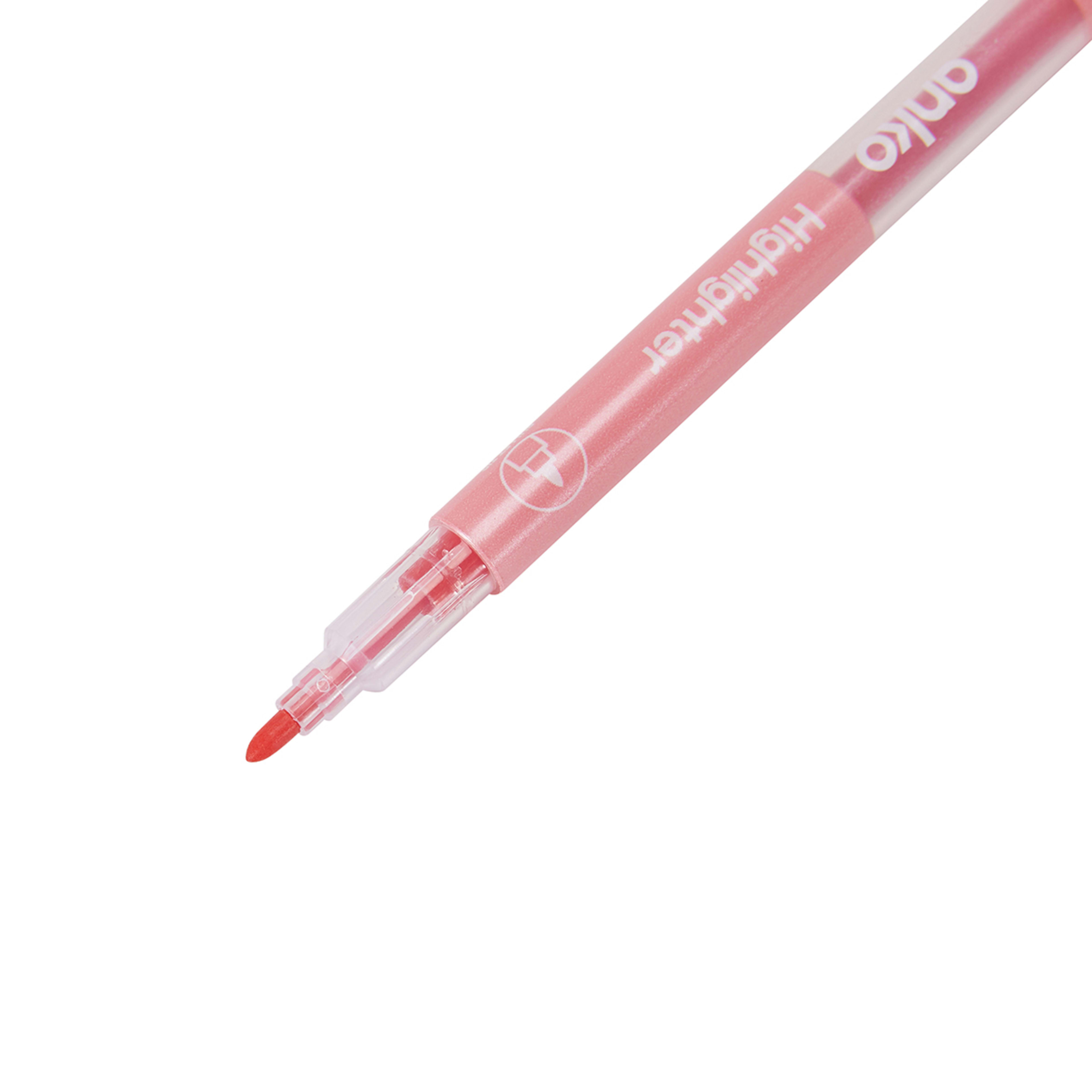 12 Pack Dual Tip Highlighters Kmart