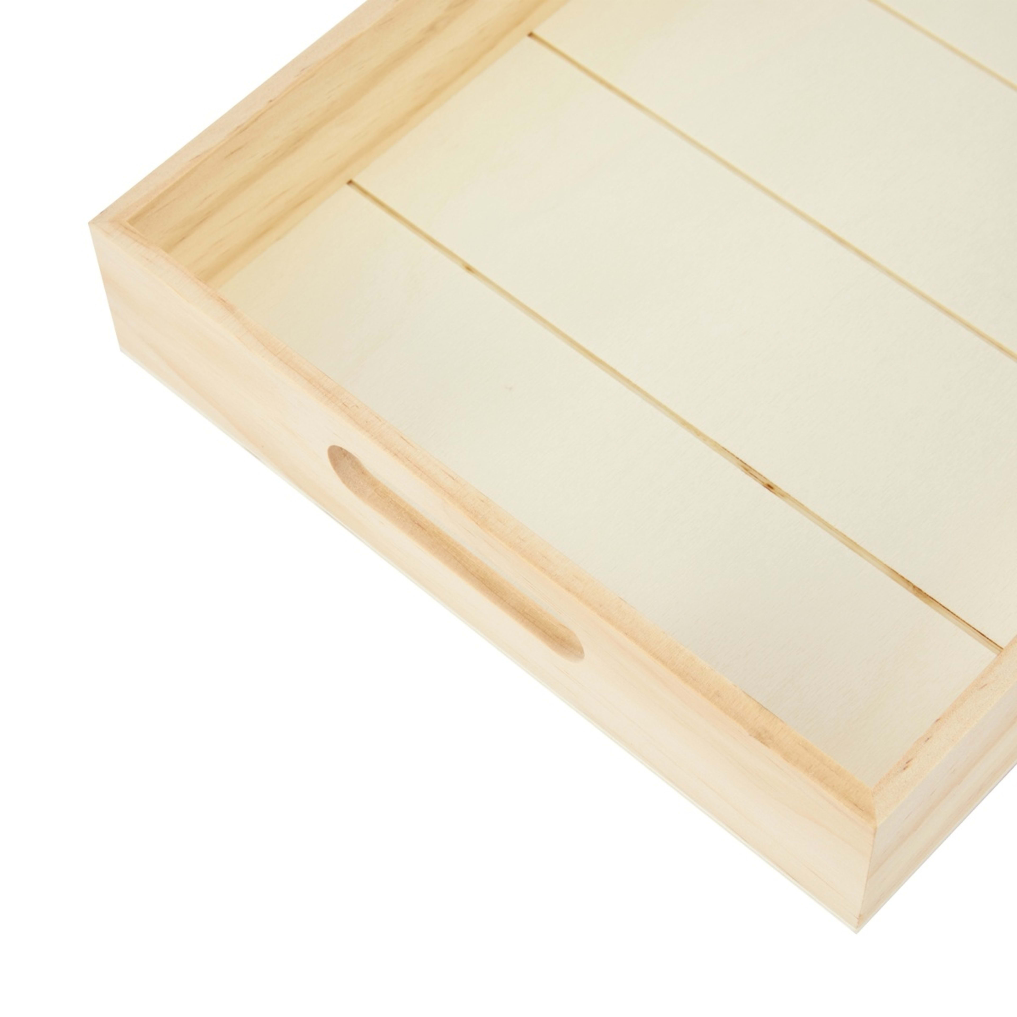 4 2 Piece Wood Rectangle Trays, 4 of 7