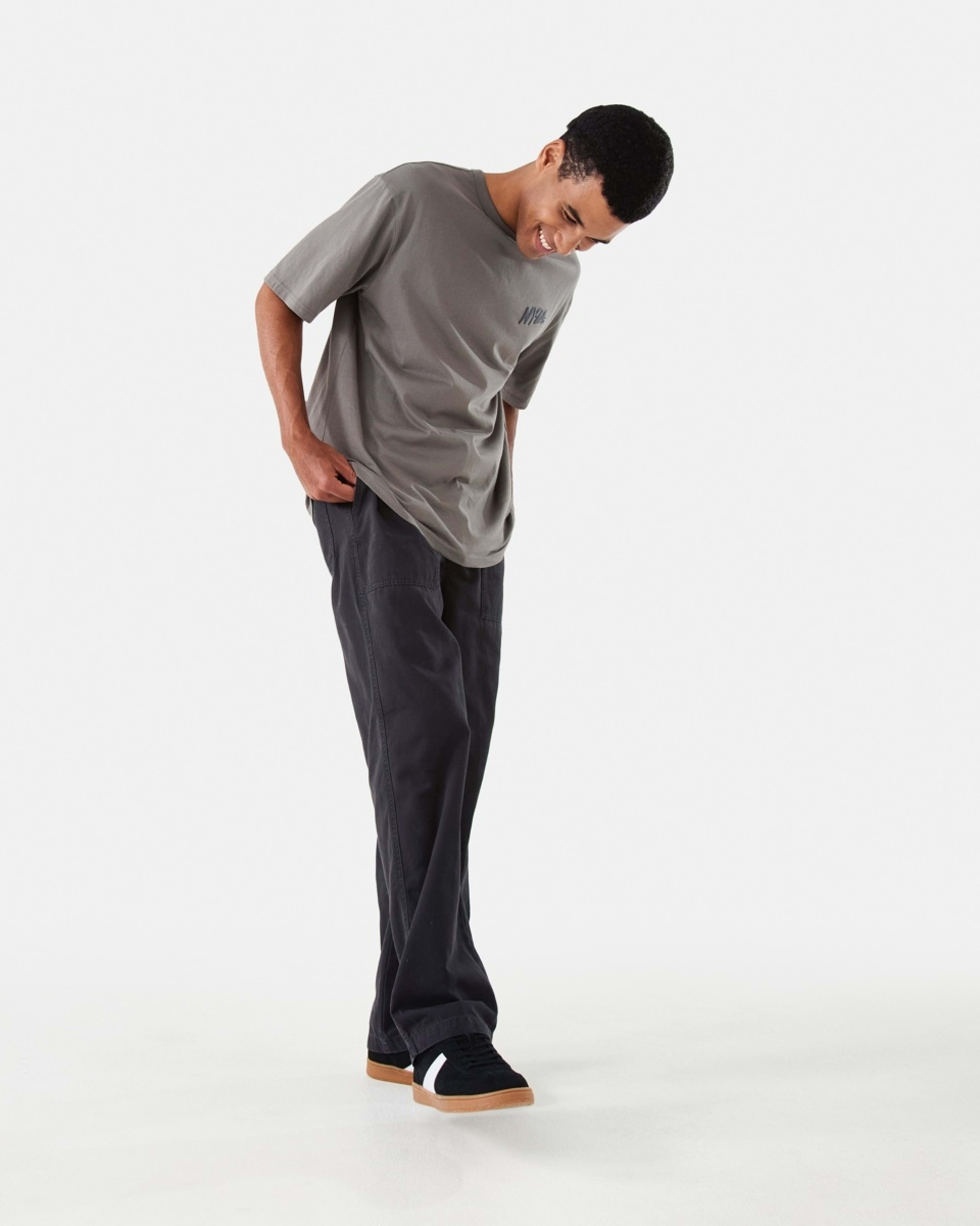 2 Worker Pants Blk Washed, 2 of 6