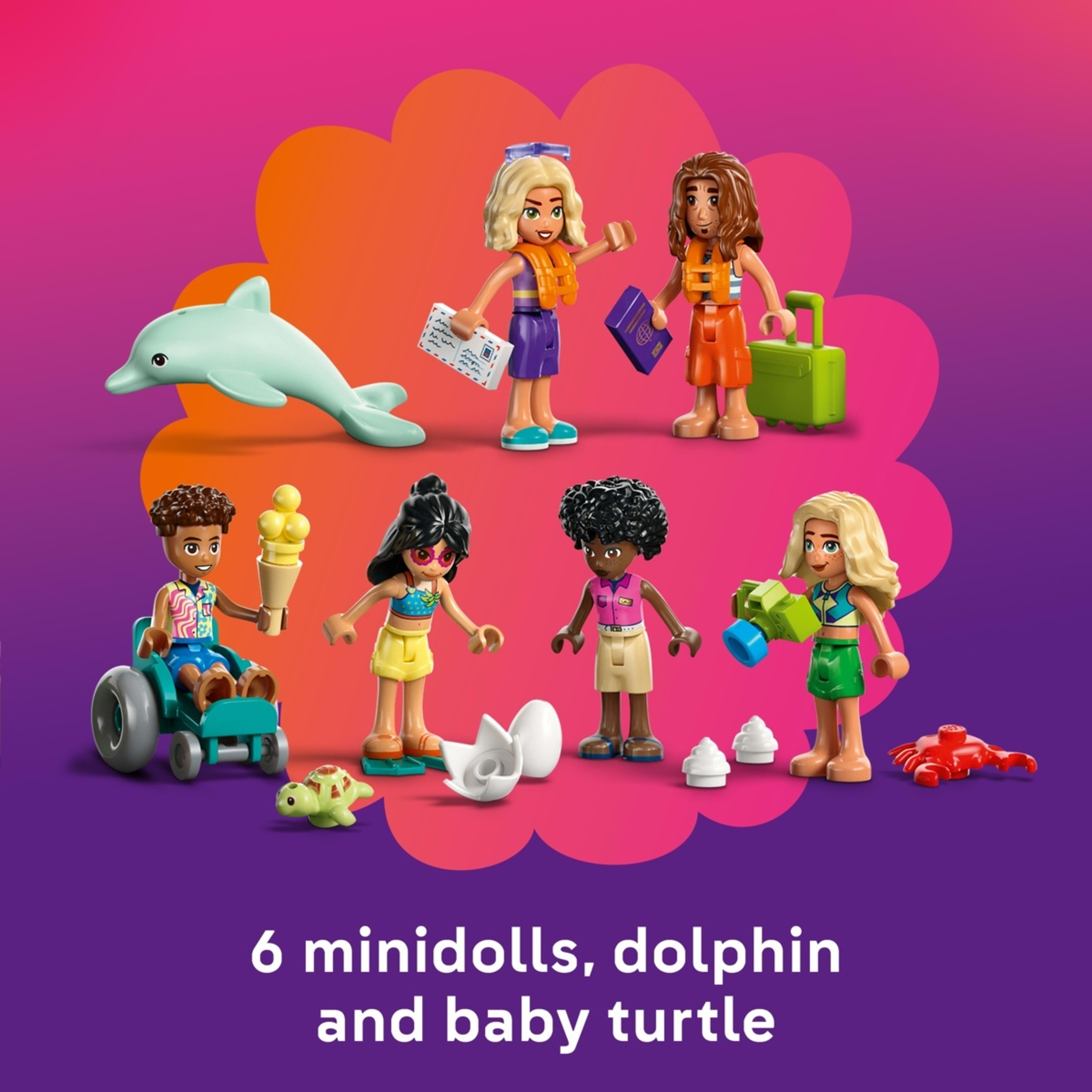 7 LEGO Friends Family Holiday Beach Resort 42673, 7 of 11