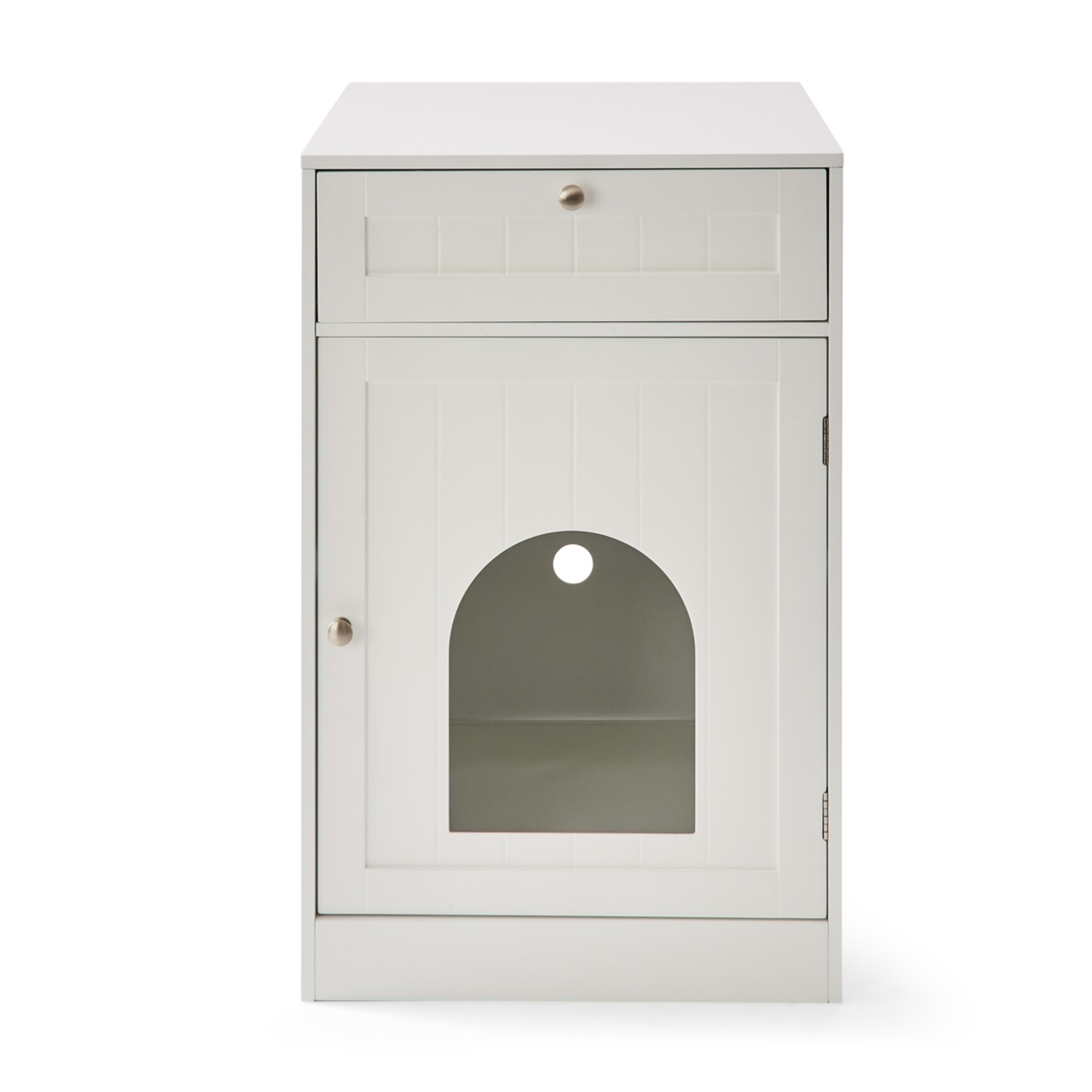 5 Cat Litter Cabinet with Storage Drawer, 5 of 10