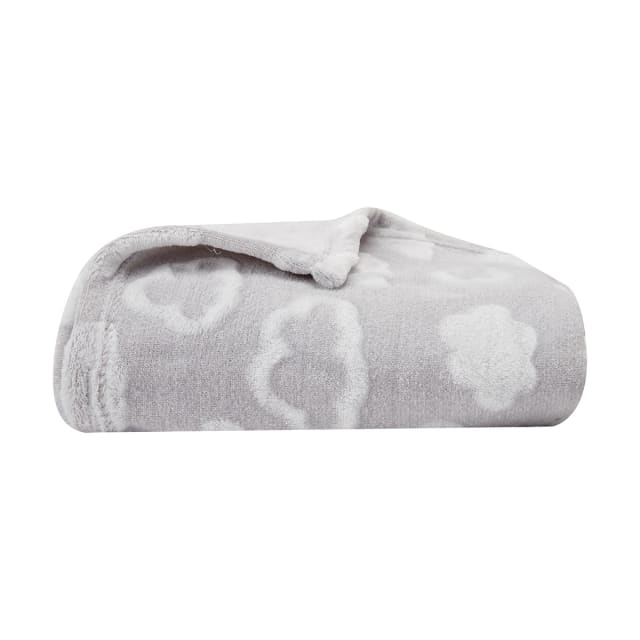 Coral Fleece Blanket Clouds Kmart