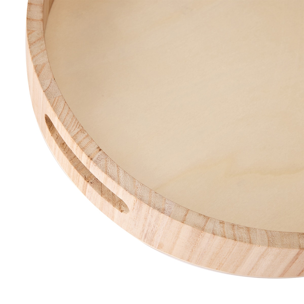 Craft Wooden Round Tray - Kmart NZ