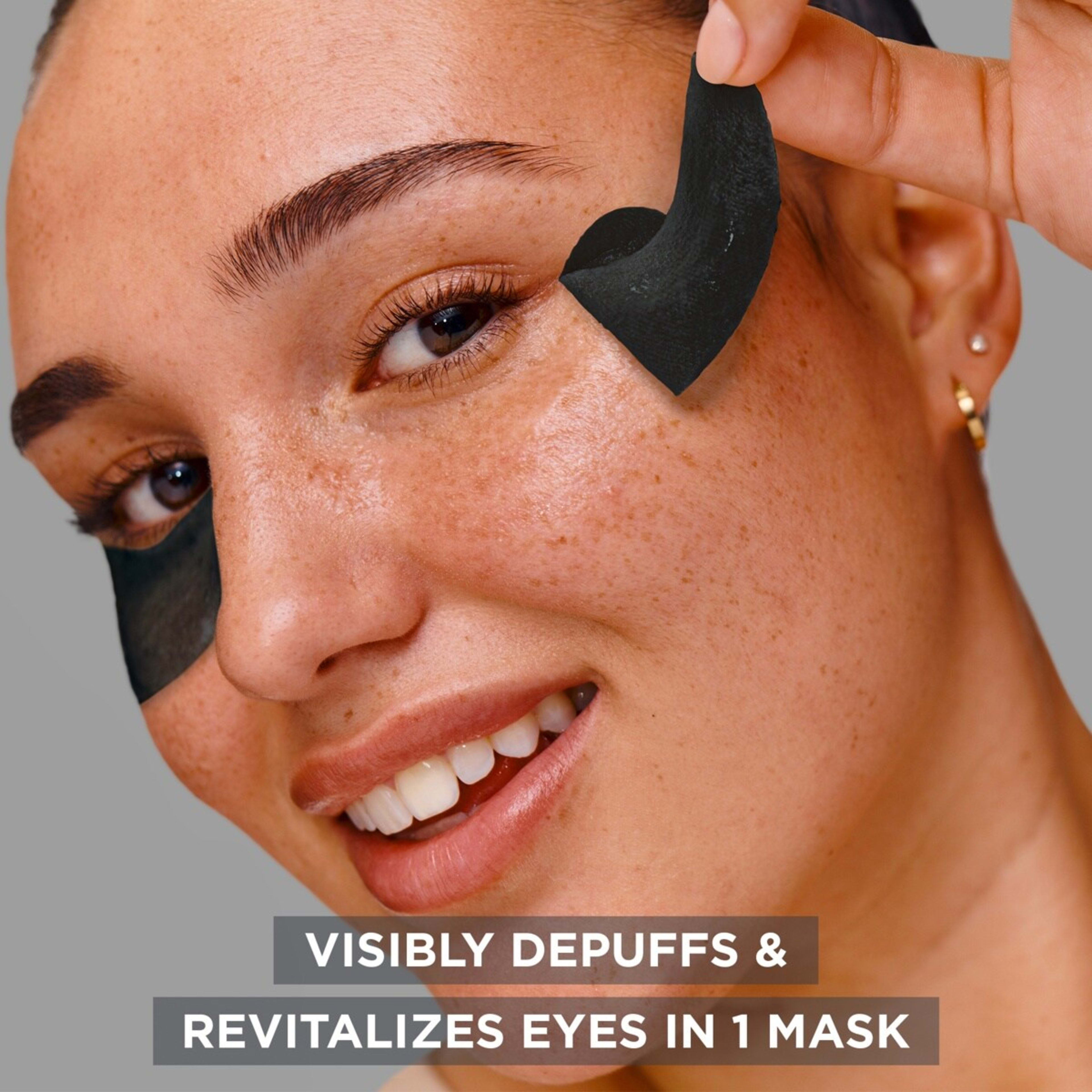 2 Garnier SkinActive Depuffing Eye Mask 5g - Charcoal and Caffeine, 2 of 6