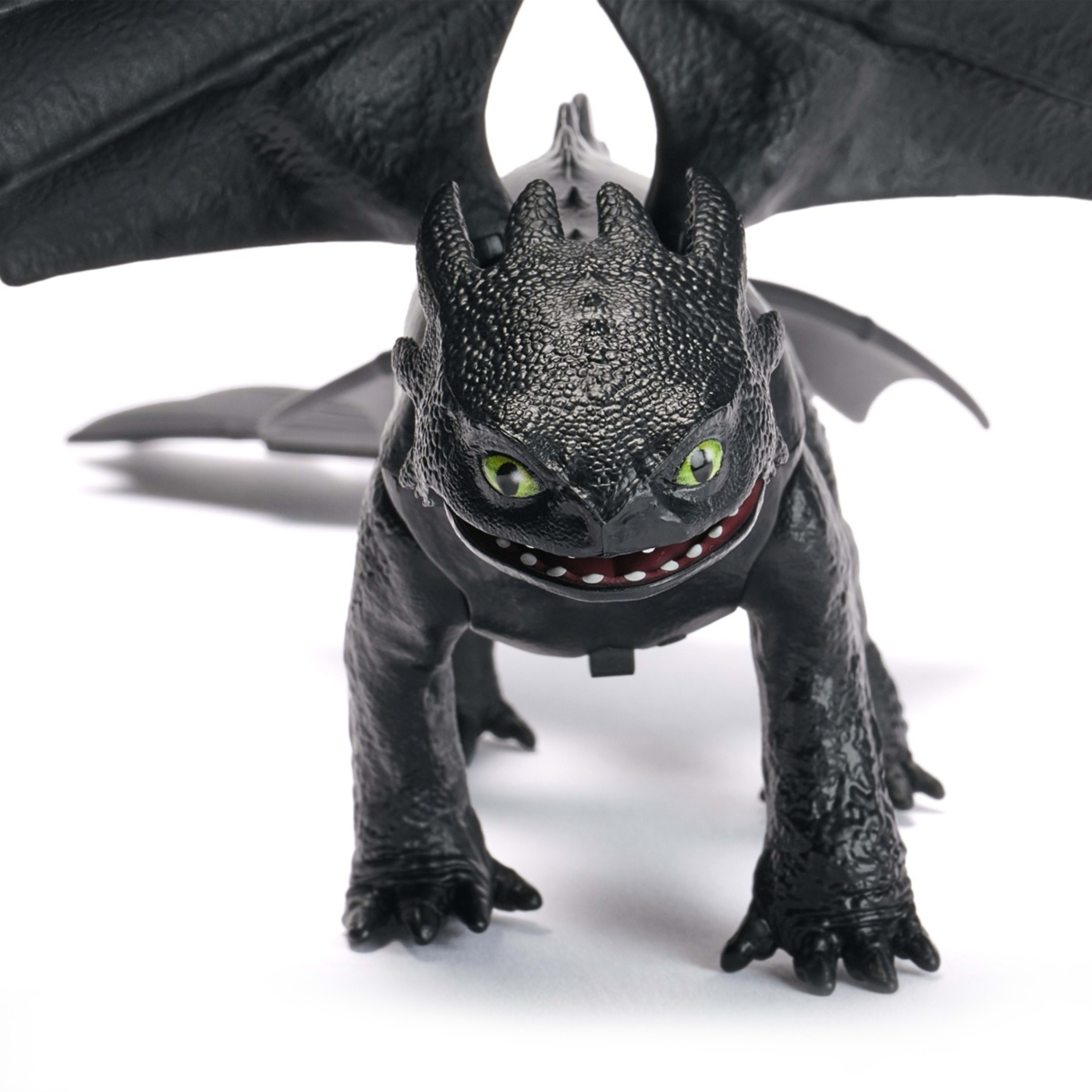 3 How To Train Your Dragon Battle Dragons: Plasma Sounds Toothless Action Figure, 3 of 8