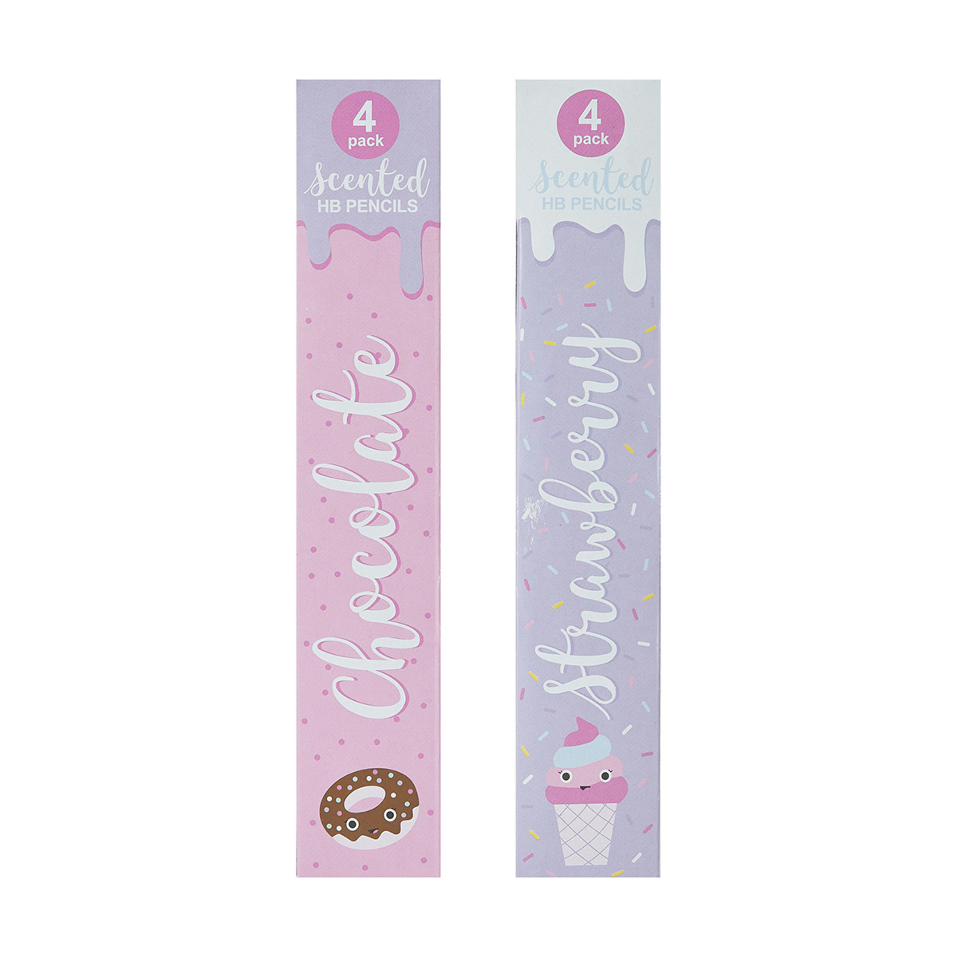 1 4 Pack Scented HB Pencils - Assorted, 1 of 5