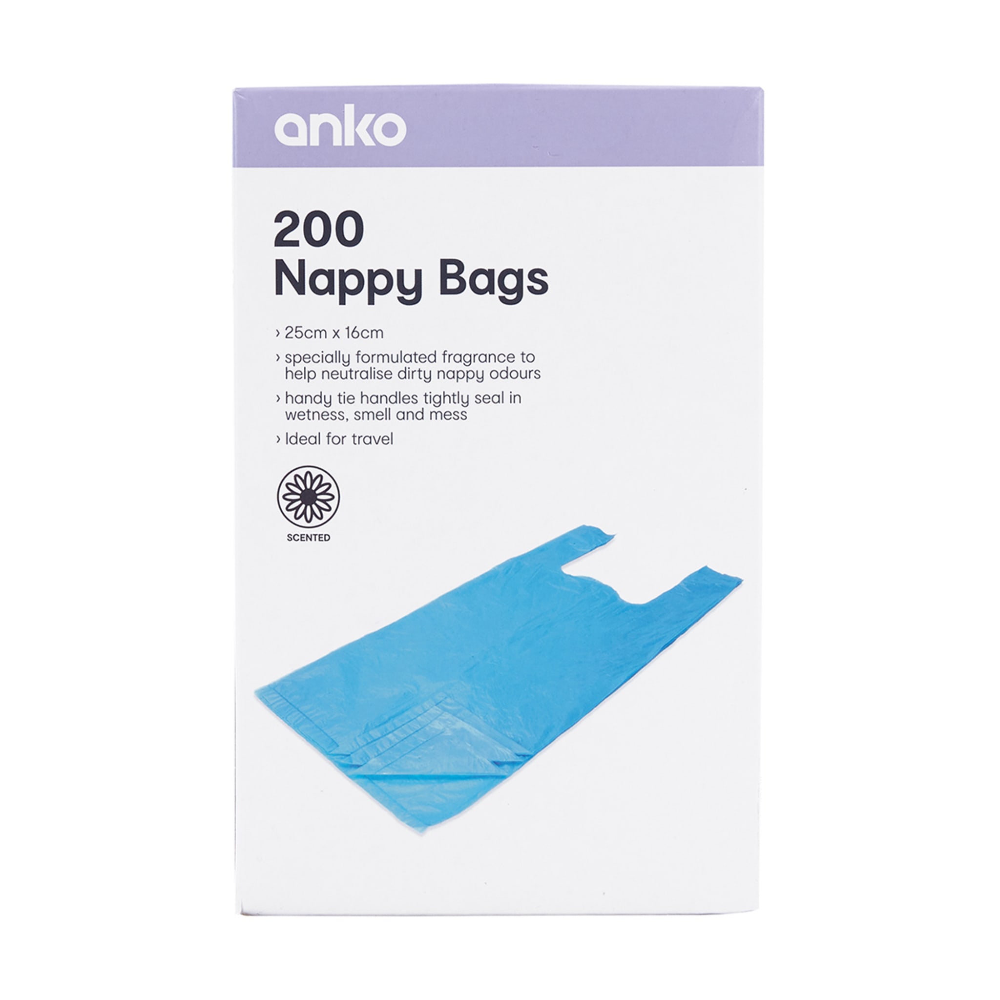 200 Pack Nappy Bags Kmart