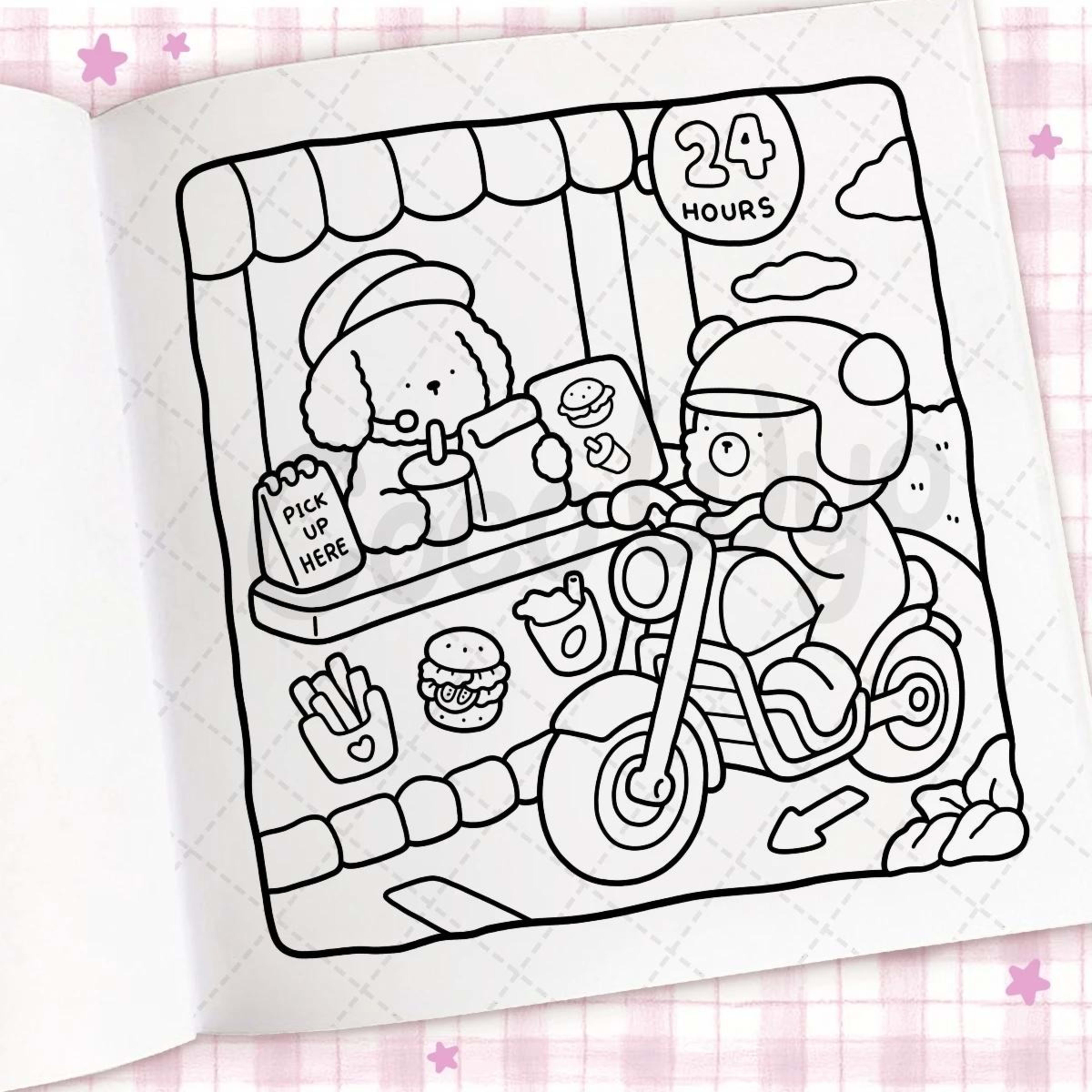 2 Cozy Days Cute and Comfy Colouring Book by Coco Wyo - Book, 2 of 5