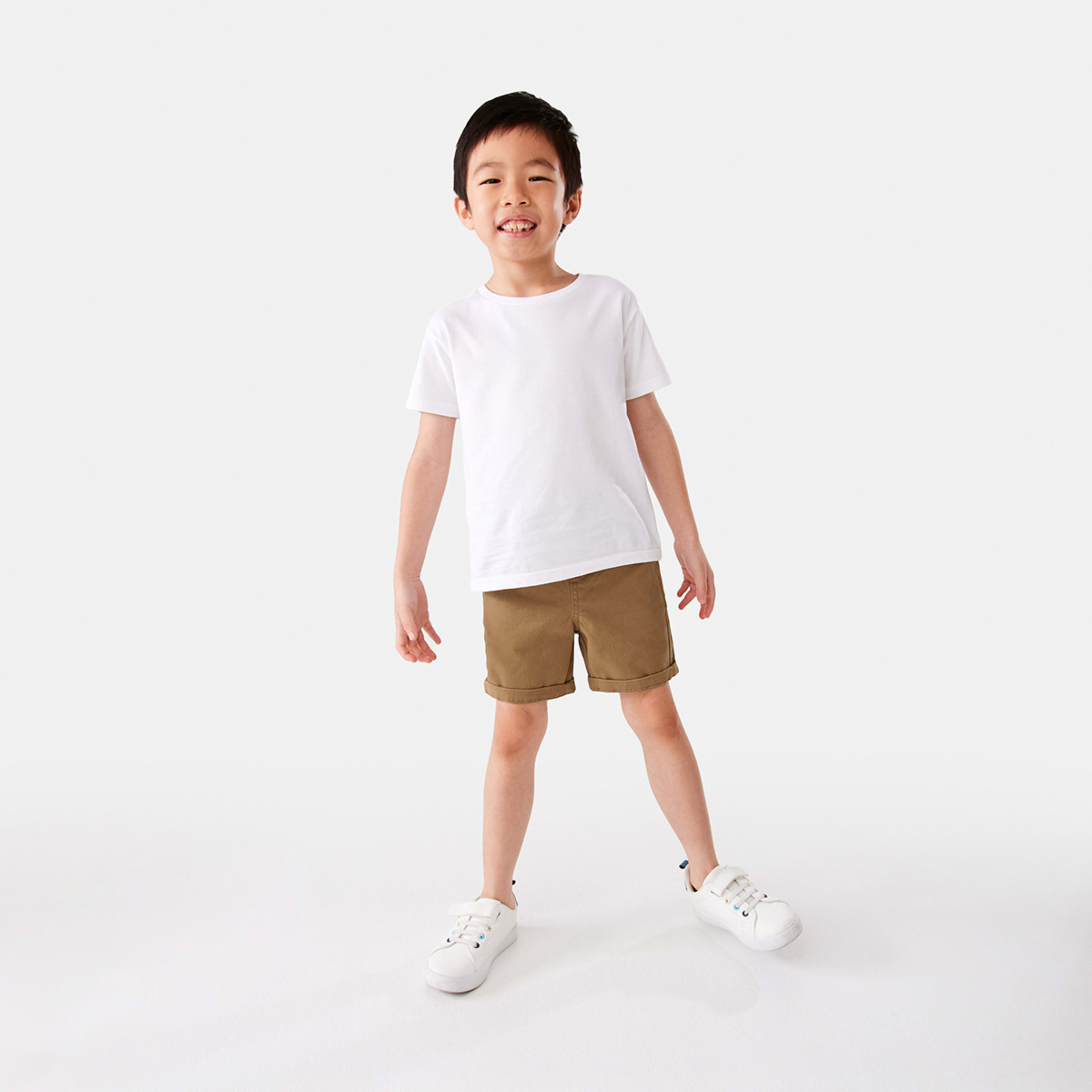 6 Pull On Chino Shorts Coco Brown, 6 of 9