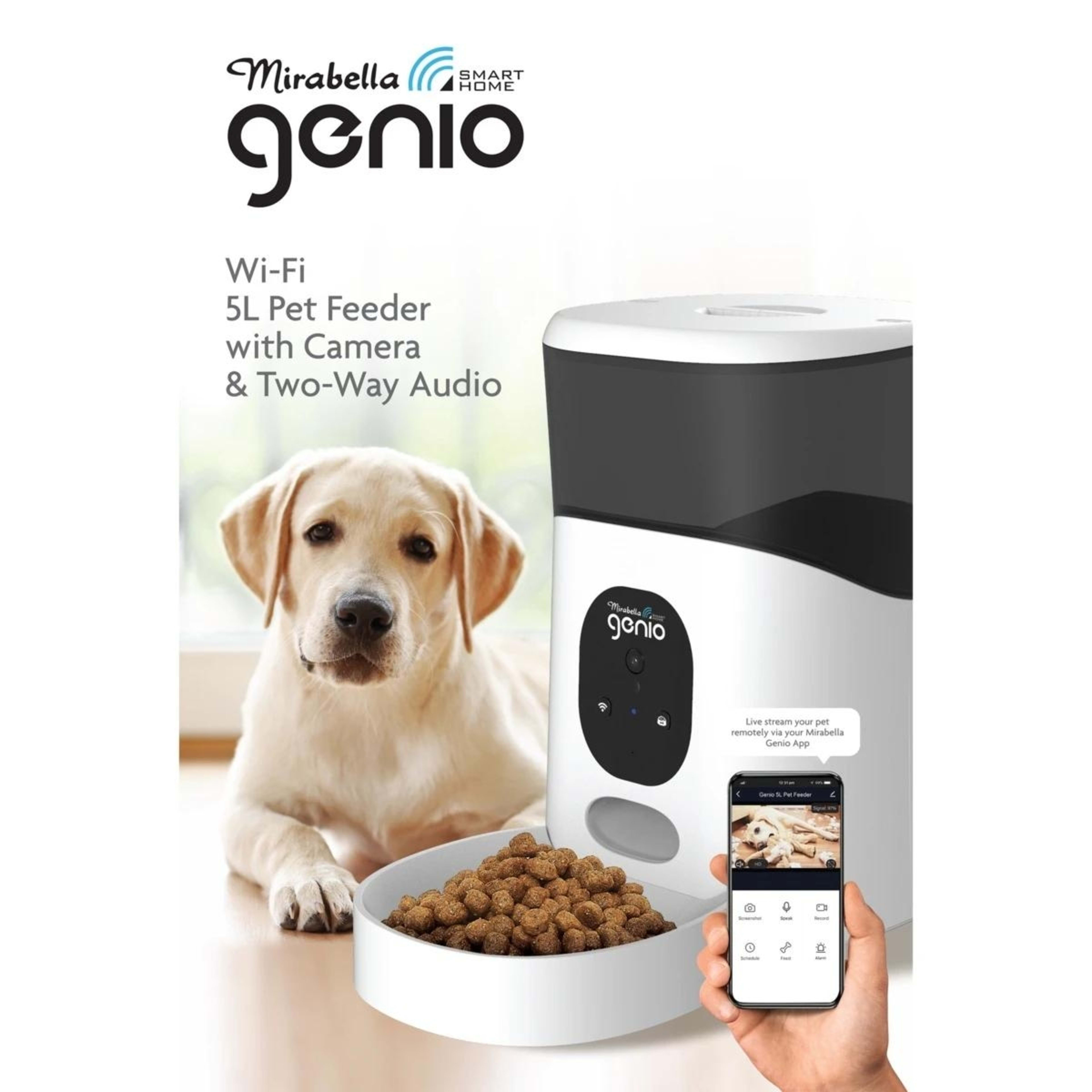 2 5L Pet Feeder with Camera, 2 of 5
