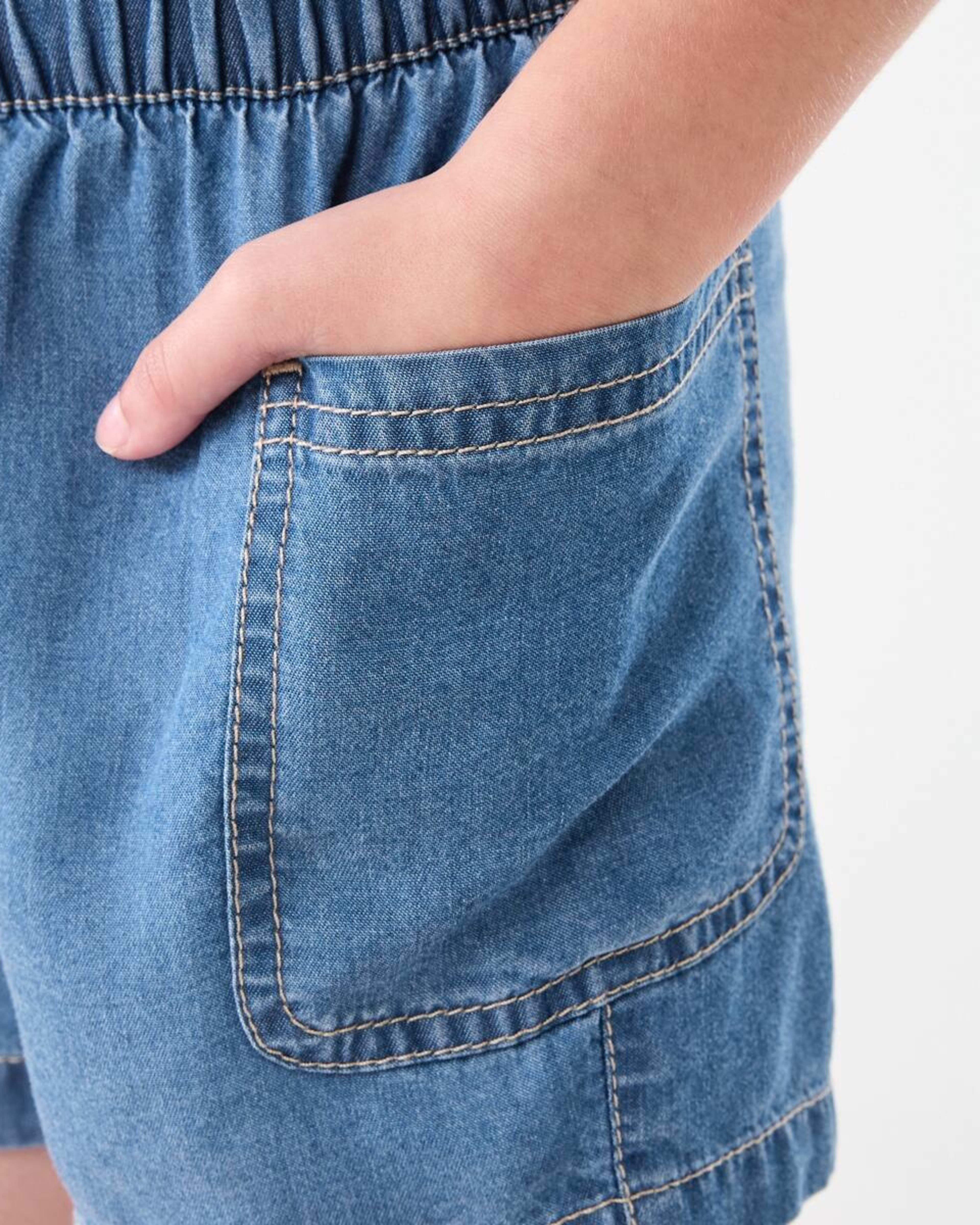 4 Cargo Shorts Chambray, 4 of 8