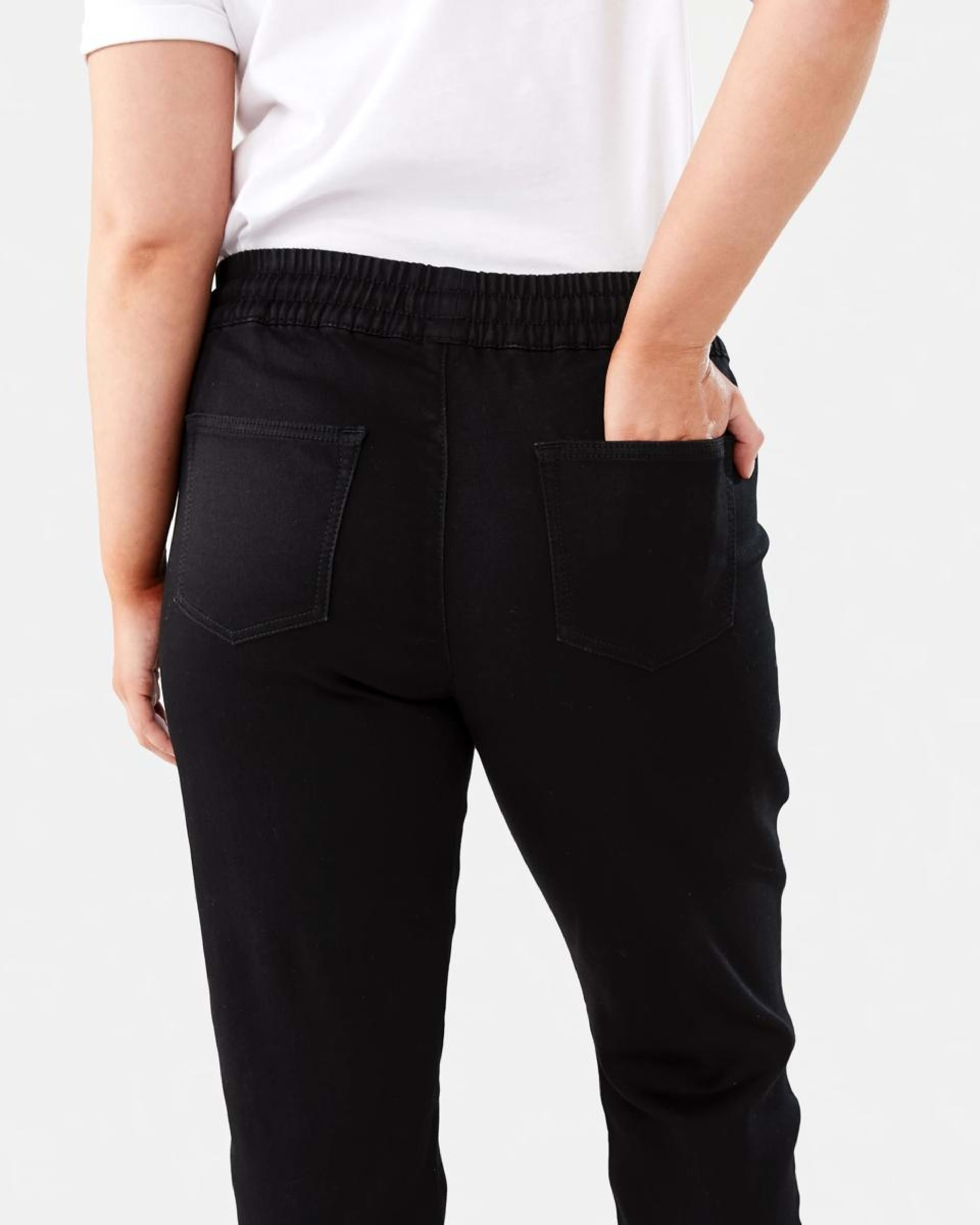 7 Jogger Jeans BLACK WASH, 7 of 8
