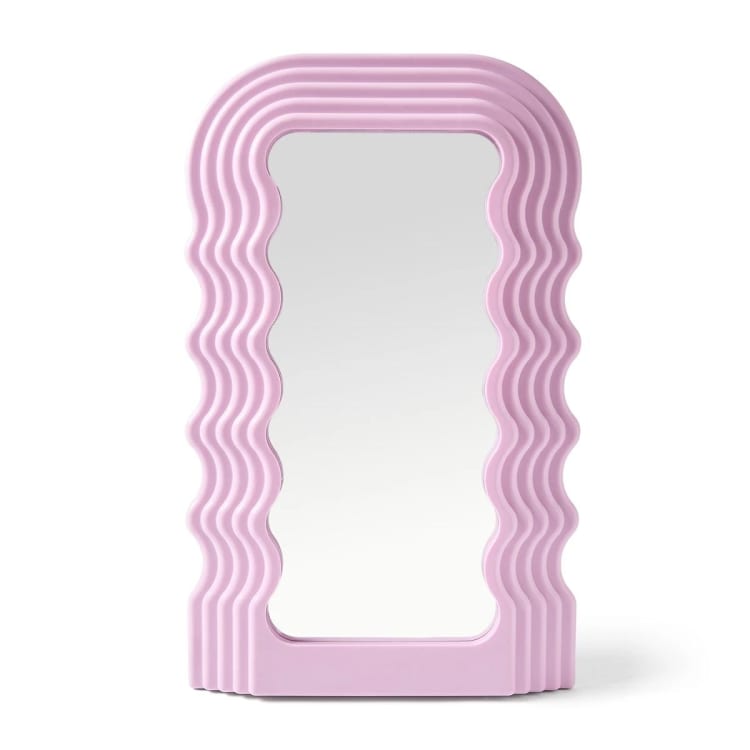 Wavy Mirror - Lilac - Kmart NZ