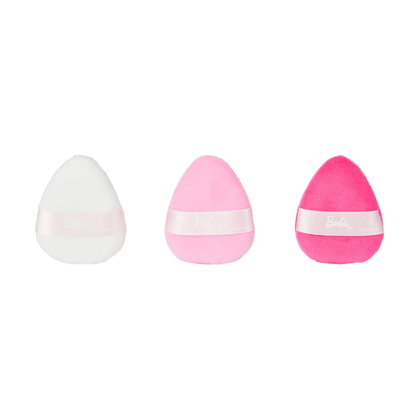 OXX Cosmetics 3 Pack Barbie Powder Puffs Kmart