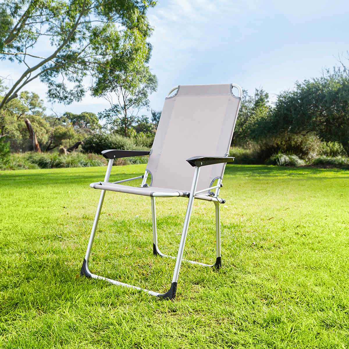 kmart camping chairs with side table