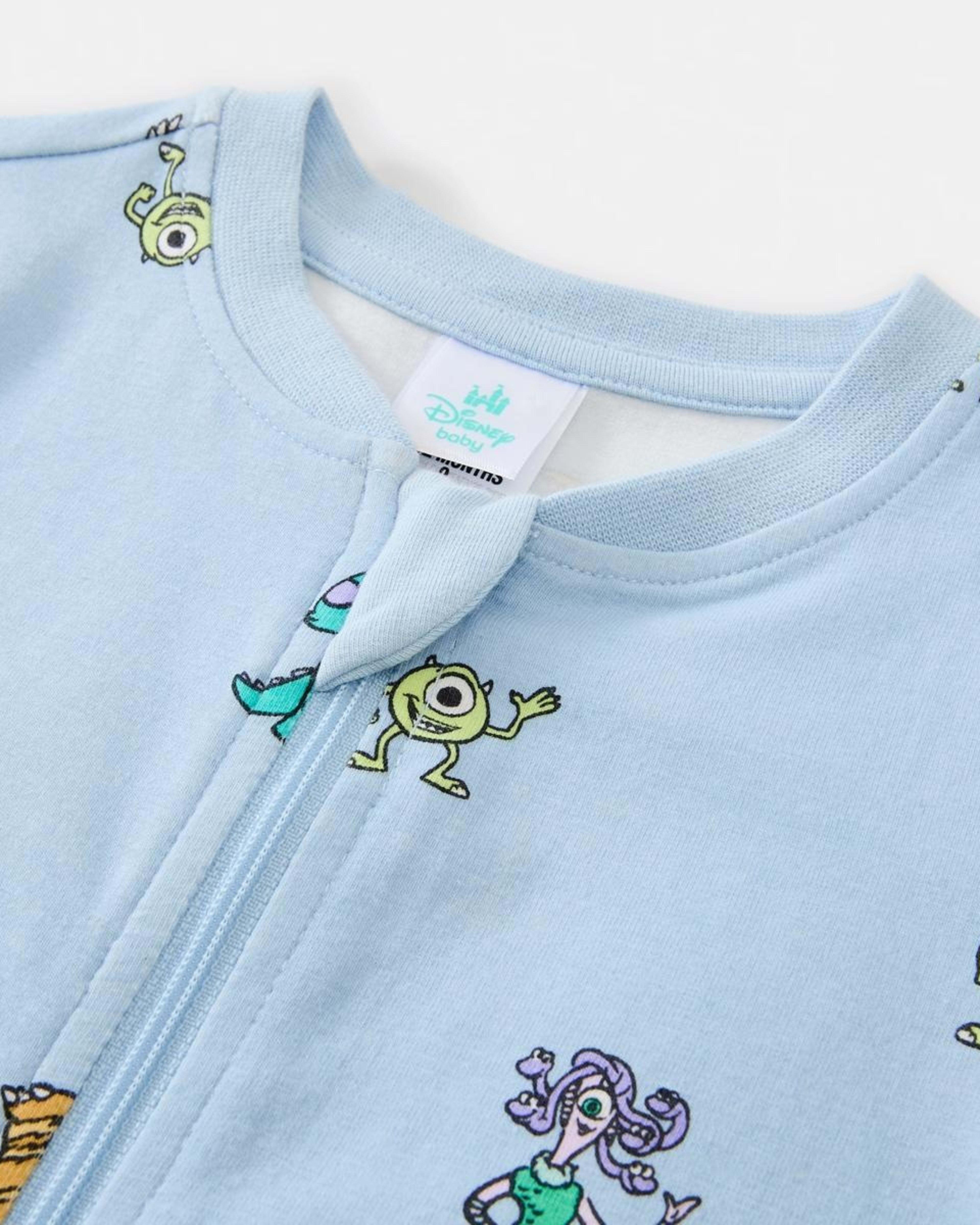 3 Monsters Inc. License Christmas Romper Mon Inc, 3 of 4