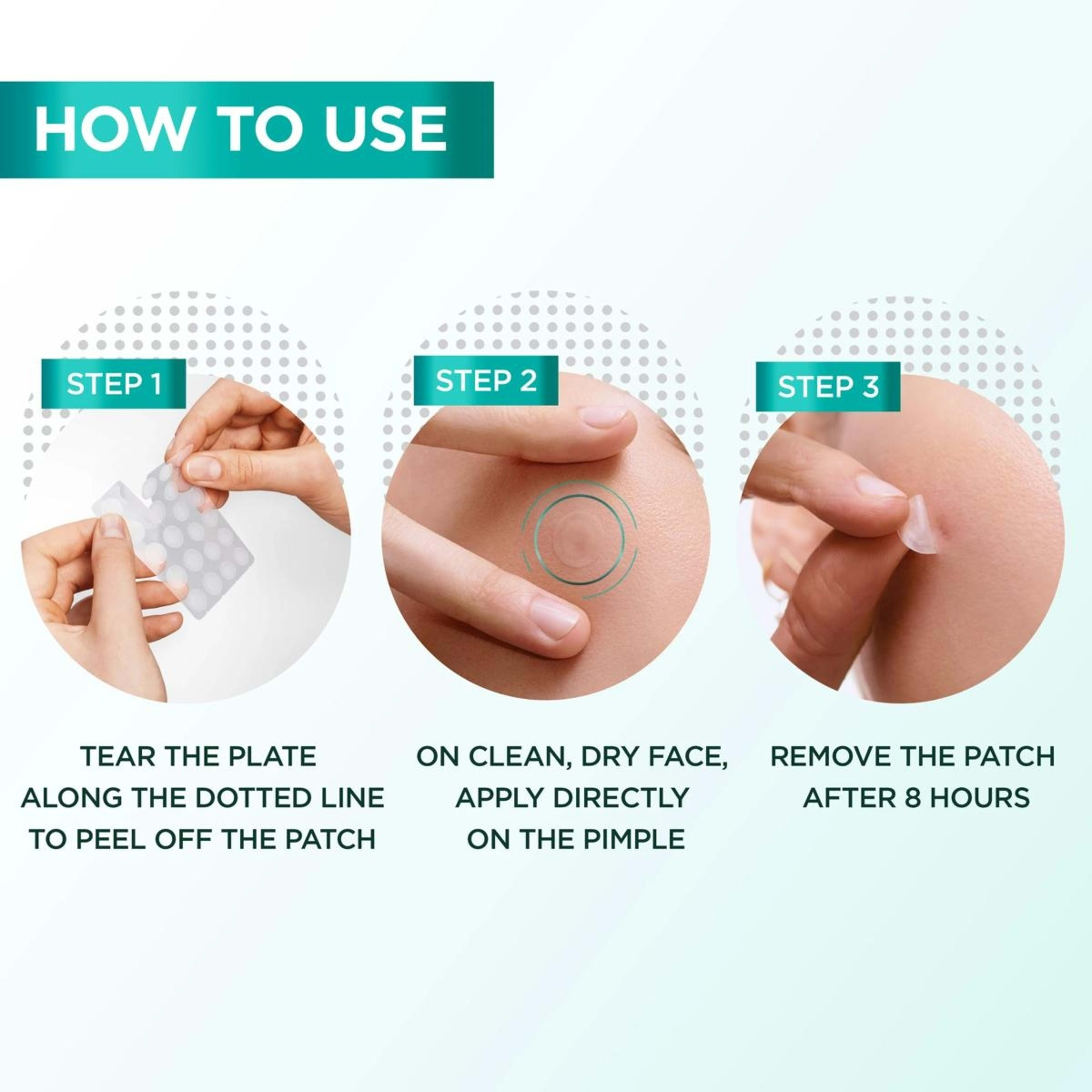 6 Garnier PureActive 22 Pack 8 Hour Invisible Pimple Patch - Hydrocolloid, 6 of 9