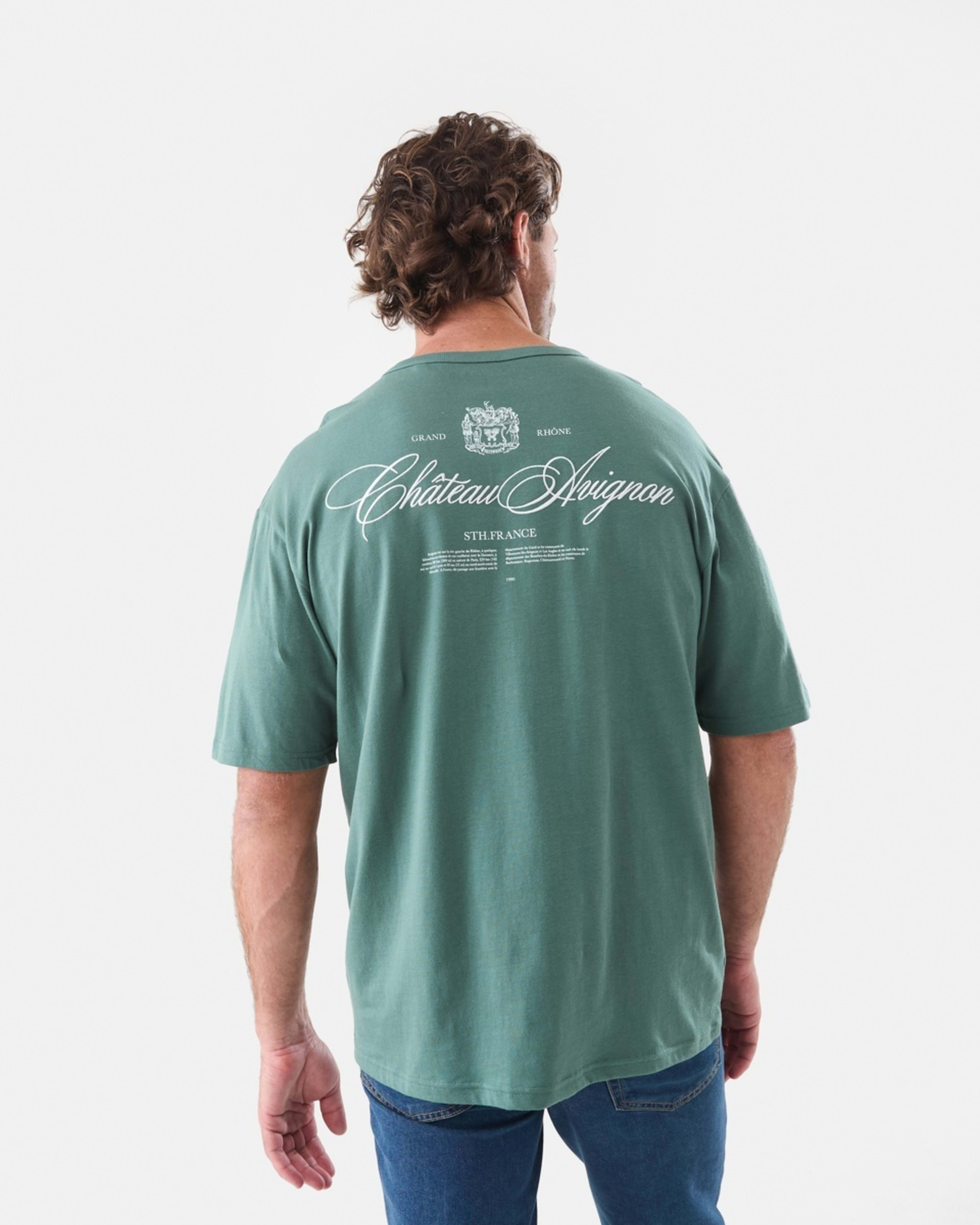 3 Oversized Graphic T-shirt Grn Pines, 3 of 5