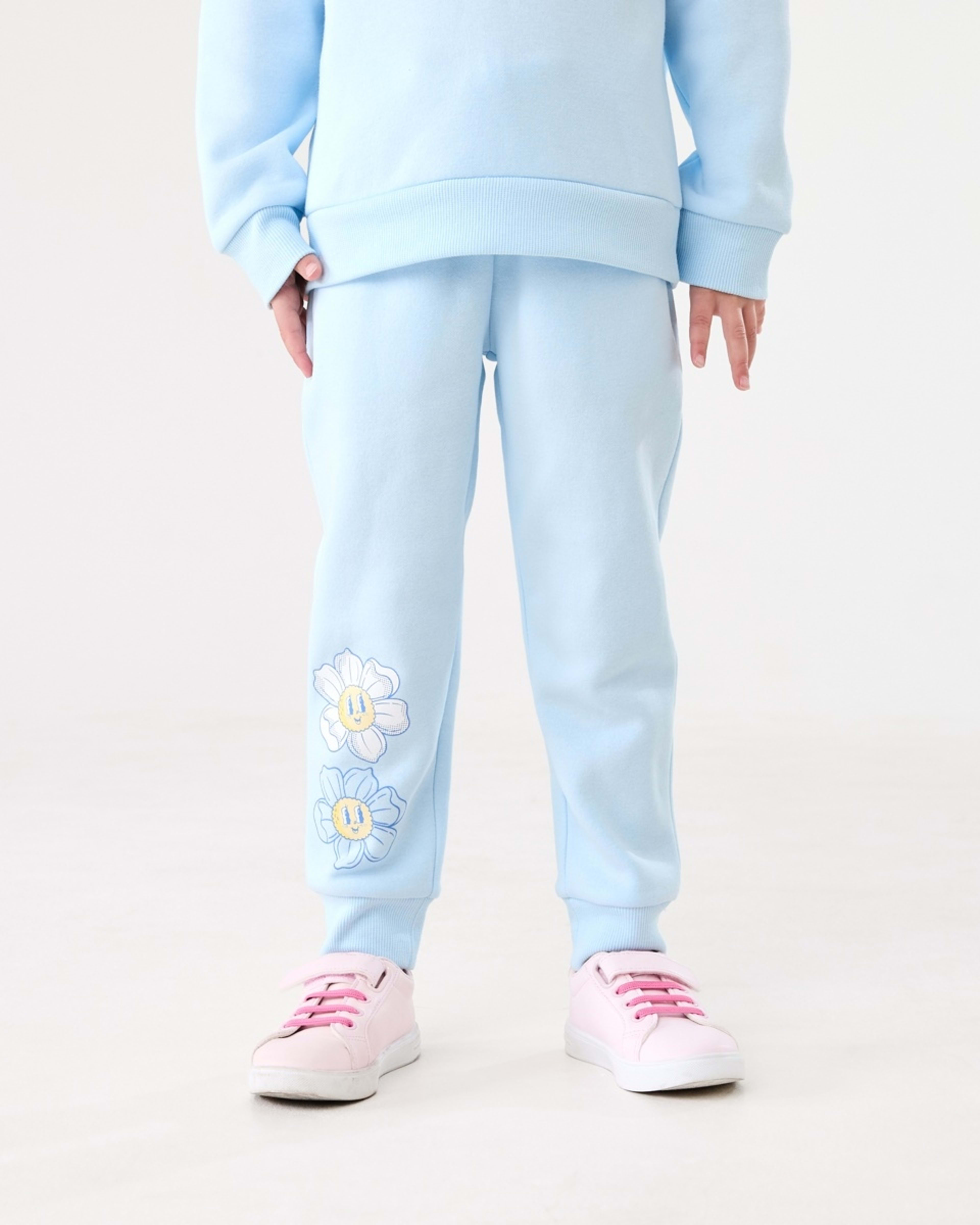 1 Print Trackpants WATCH ME GROW BLUE, 1 of 7