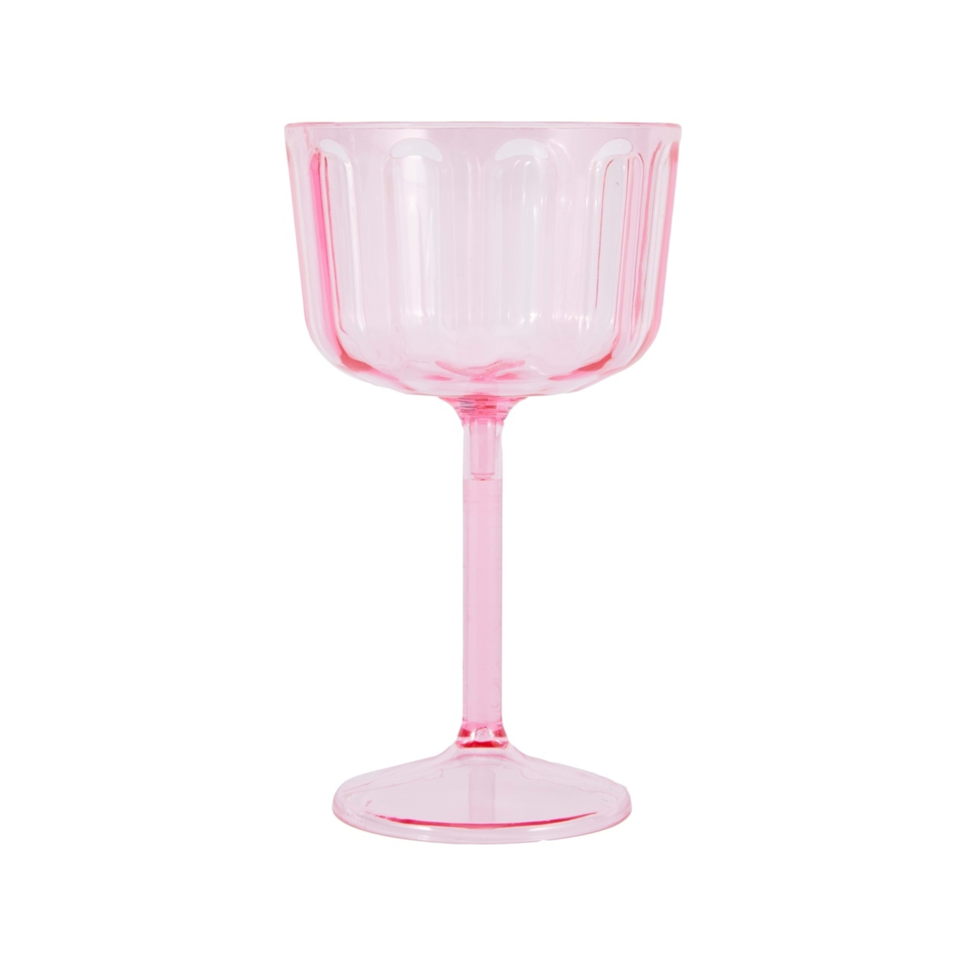 2 6 Piece Reusable Pink Coupes, 2 of 5