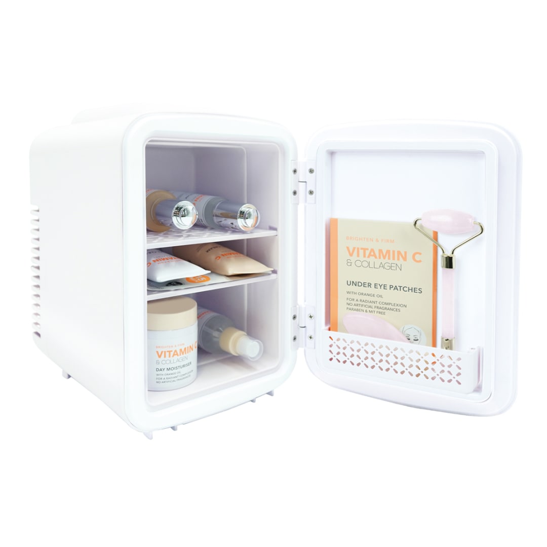 Cosmetics Cooler with LED Mirror Kmart