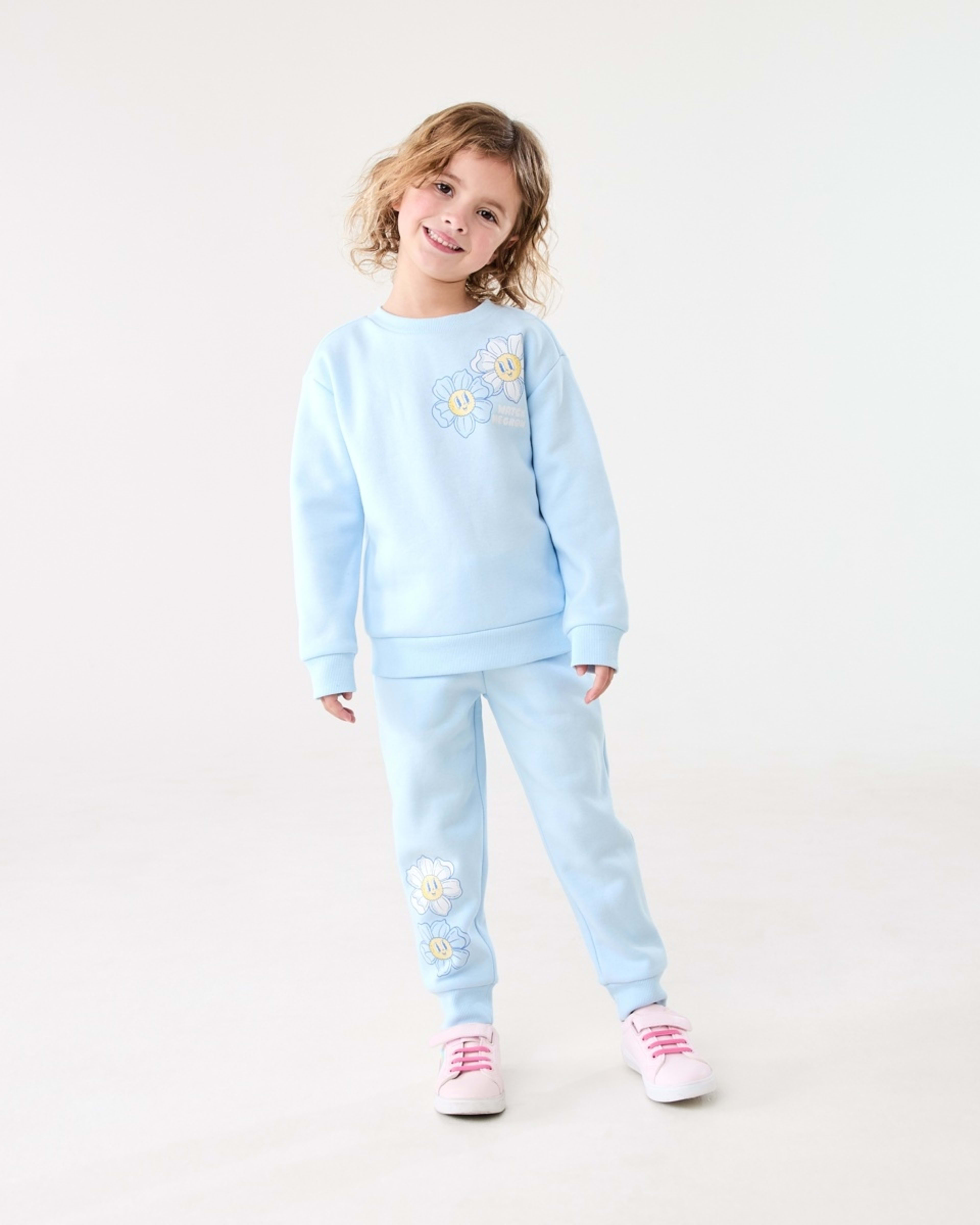 6 Print Trackpants WATCH ME GROW BLUE, 6 of 7