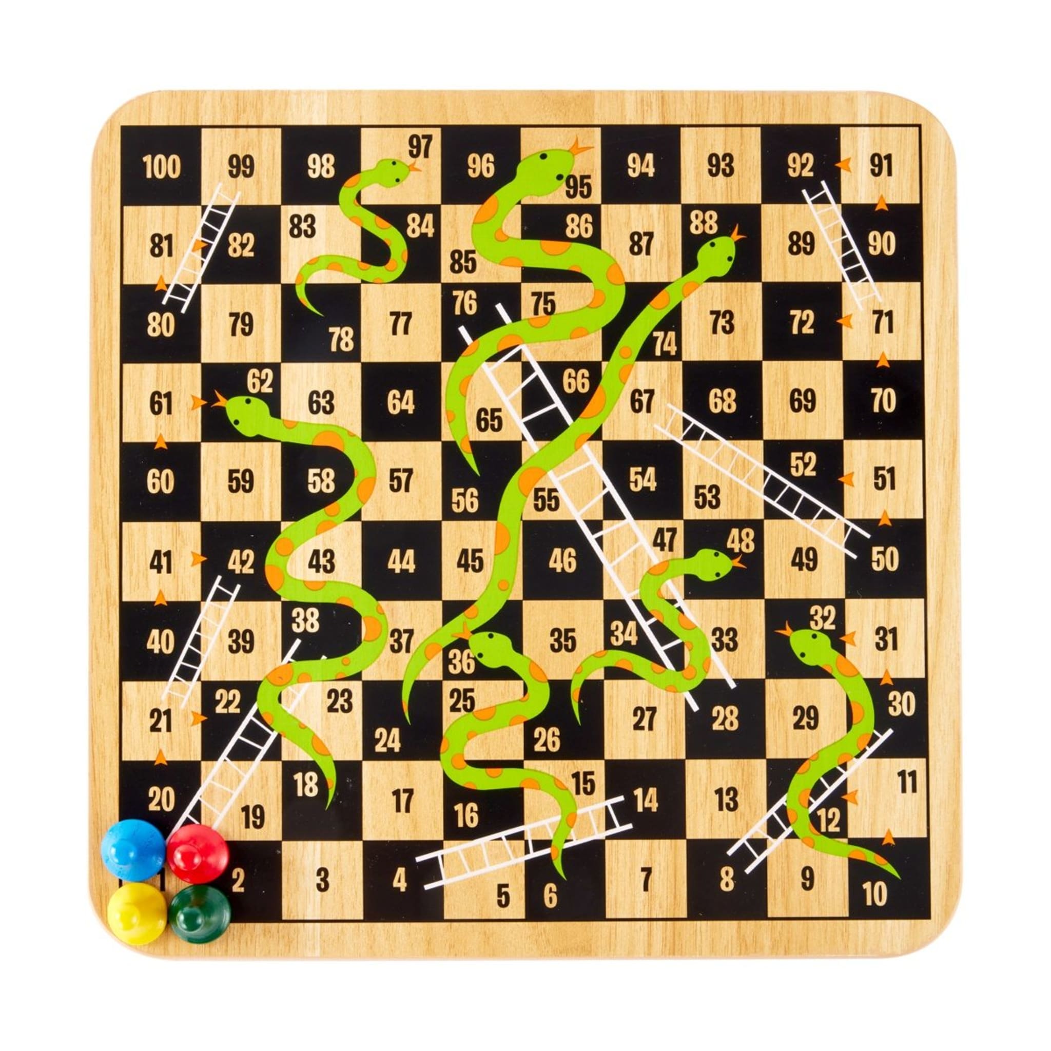 Traditional Games 2In1 Ludo and Snakes & Ladders Kmart
