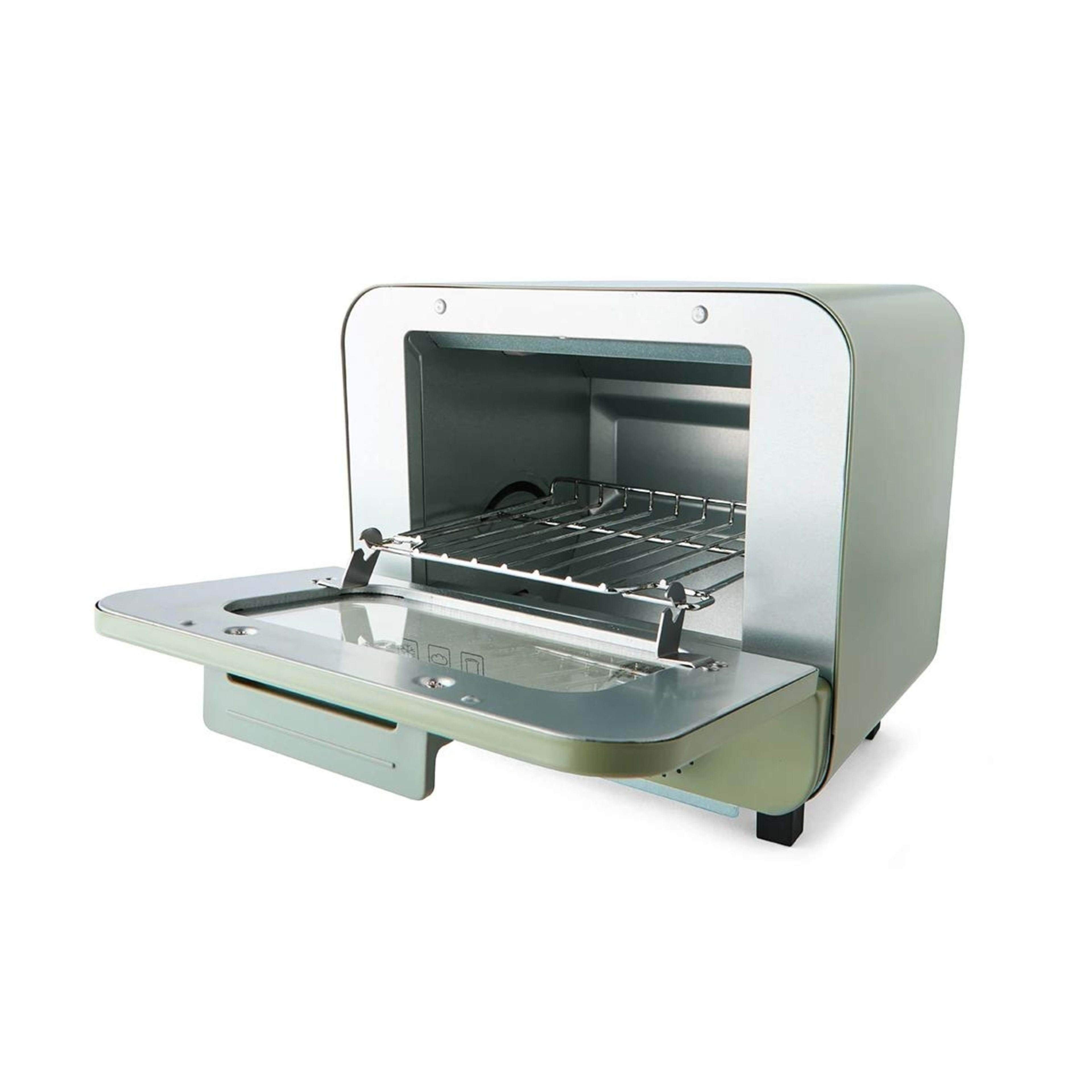 4 2L Mini Oven - Green, 4 of 9