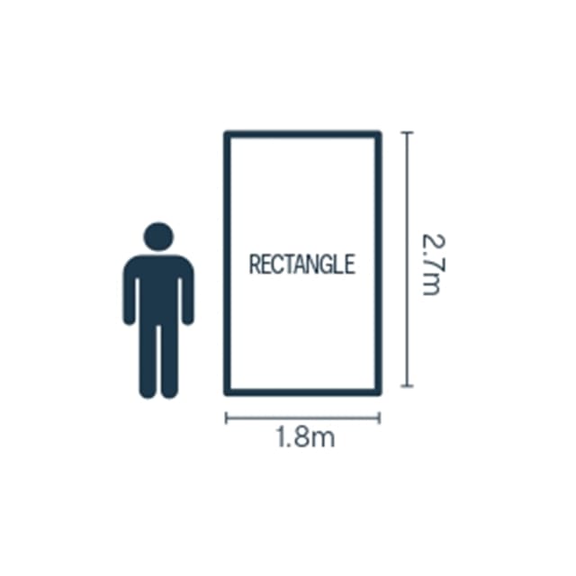 Wool Blend Felix Rug Grey, Extra Large 270cm x 180cm Kmart