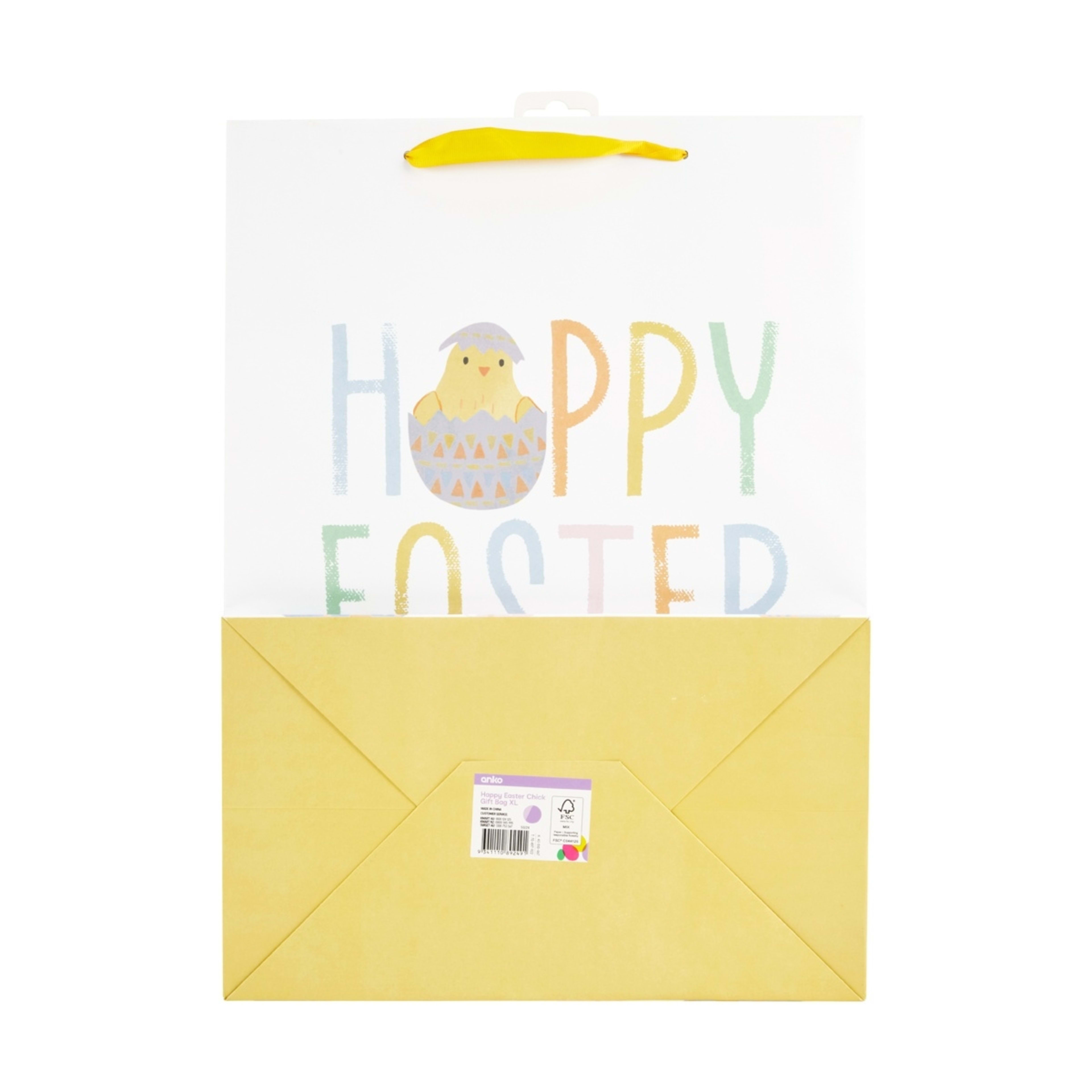 5 Happy Easter Chick Gift Bag - Extra Large, 5 of 5