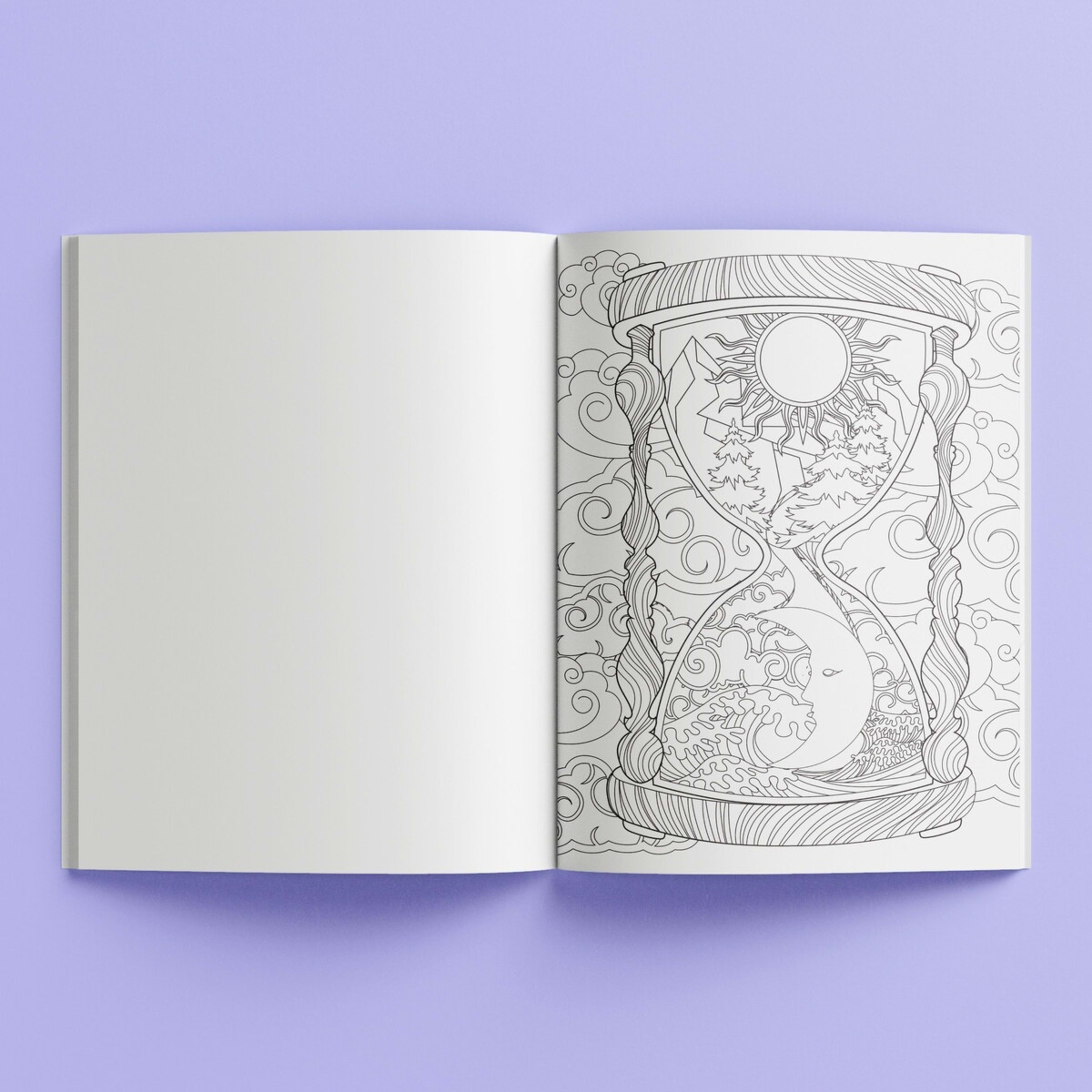 3 Mindwaves Calming Colouring: Reflections - Book, 3 of 5