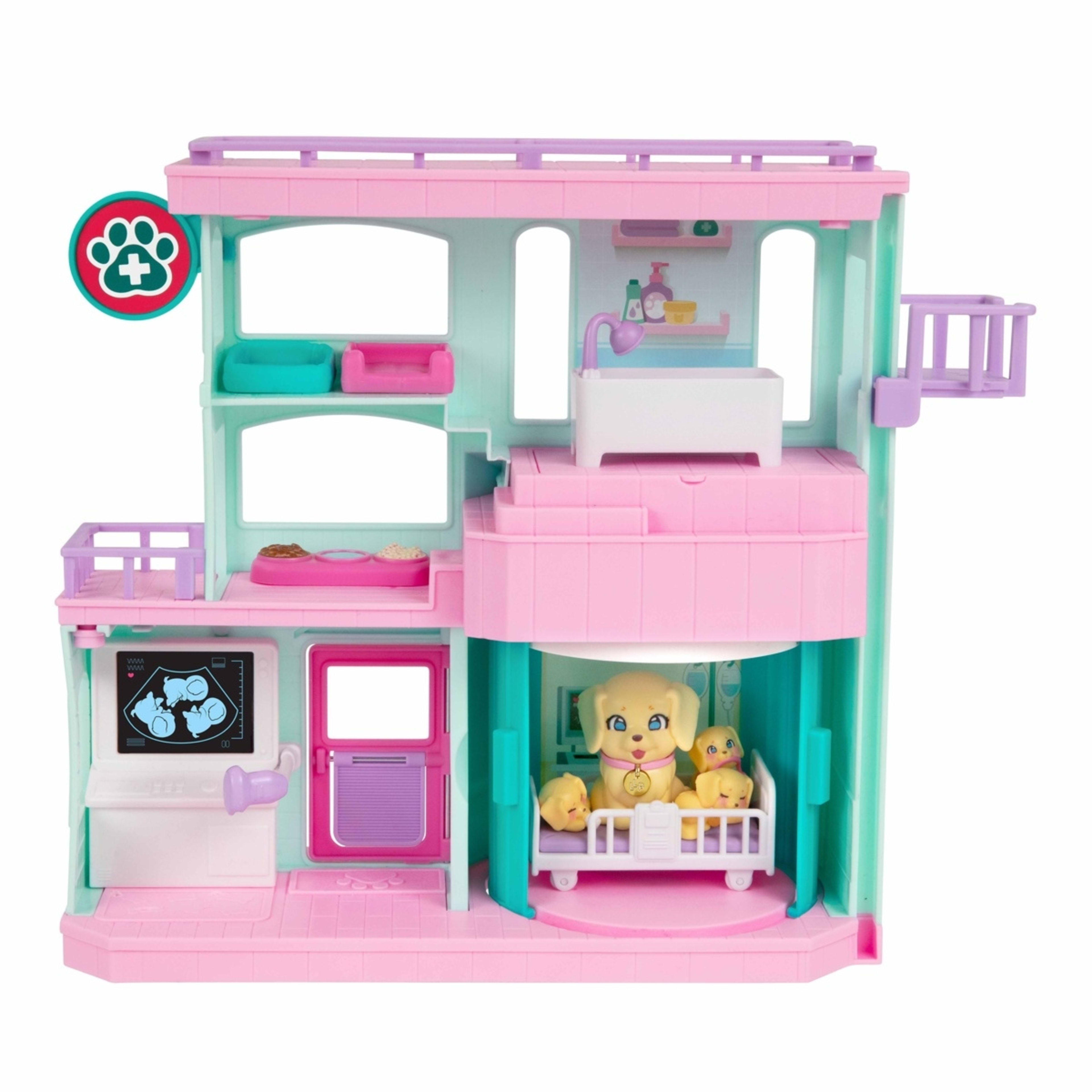 4 Little Live Pets Mama Surprise Families Baby Care Clinic Playset, 4 of 10