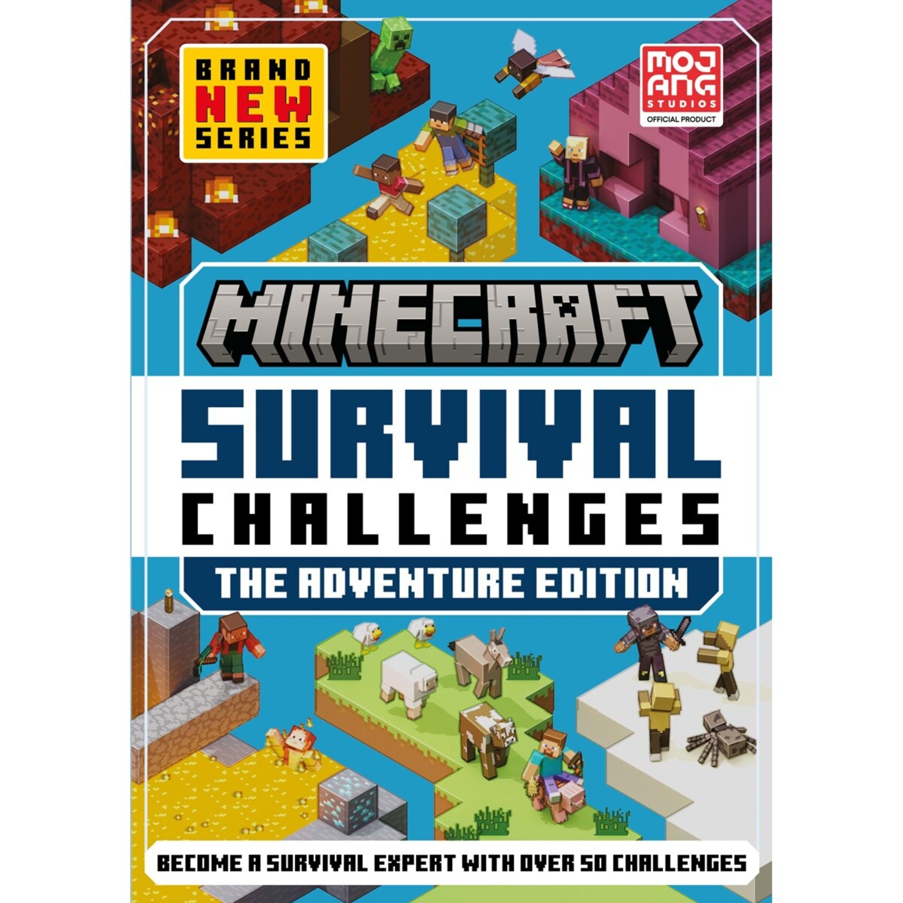 1 Minecraft Survival Challenges: The Adventure Edition - Book