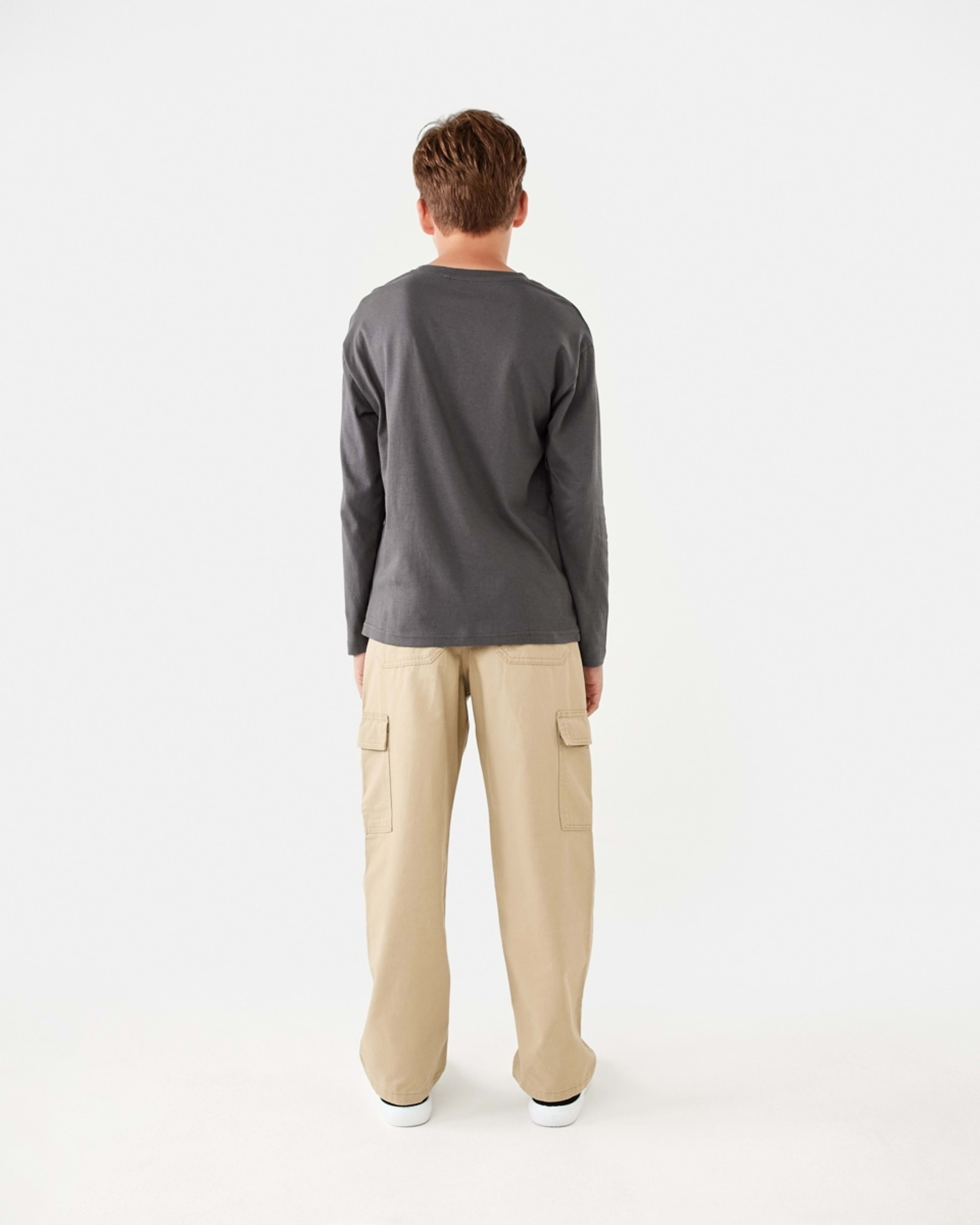 6 Long Sleeve Print T-shirt Gry Gamebl, 6 of 8