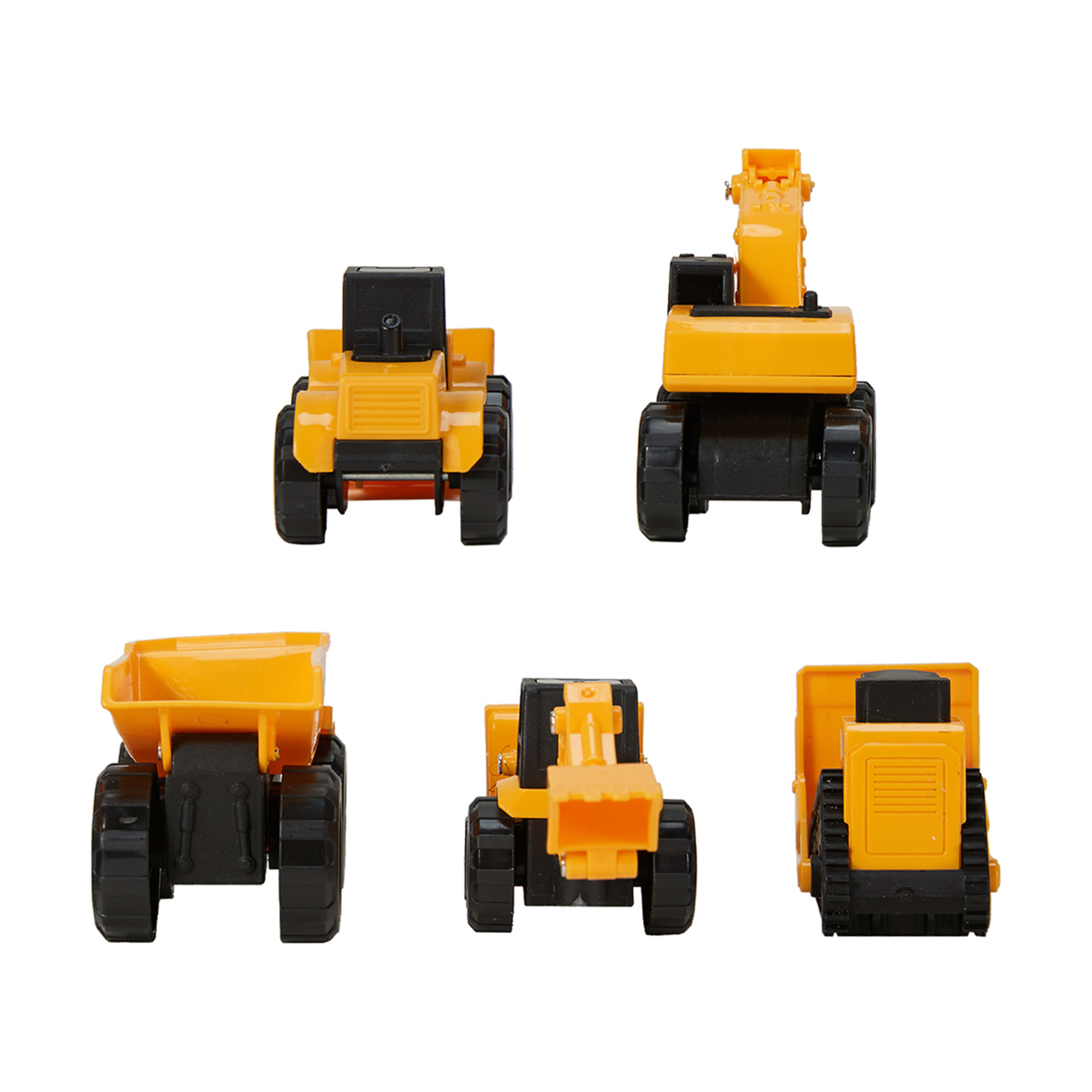 5 Pack Construction Vehicles Set - Kmart