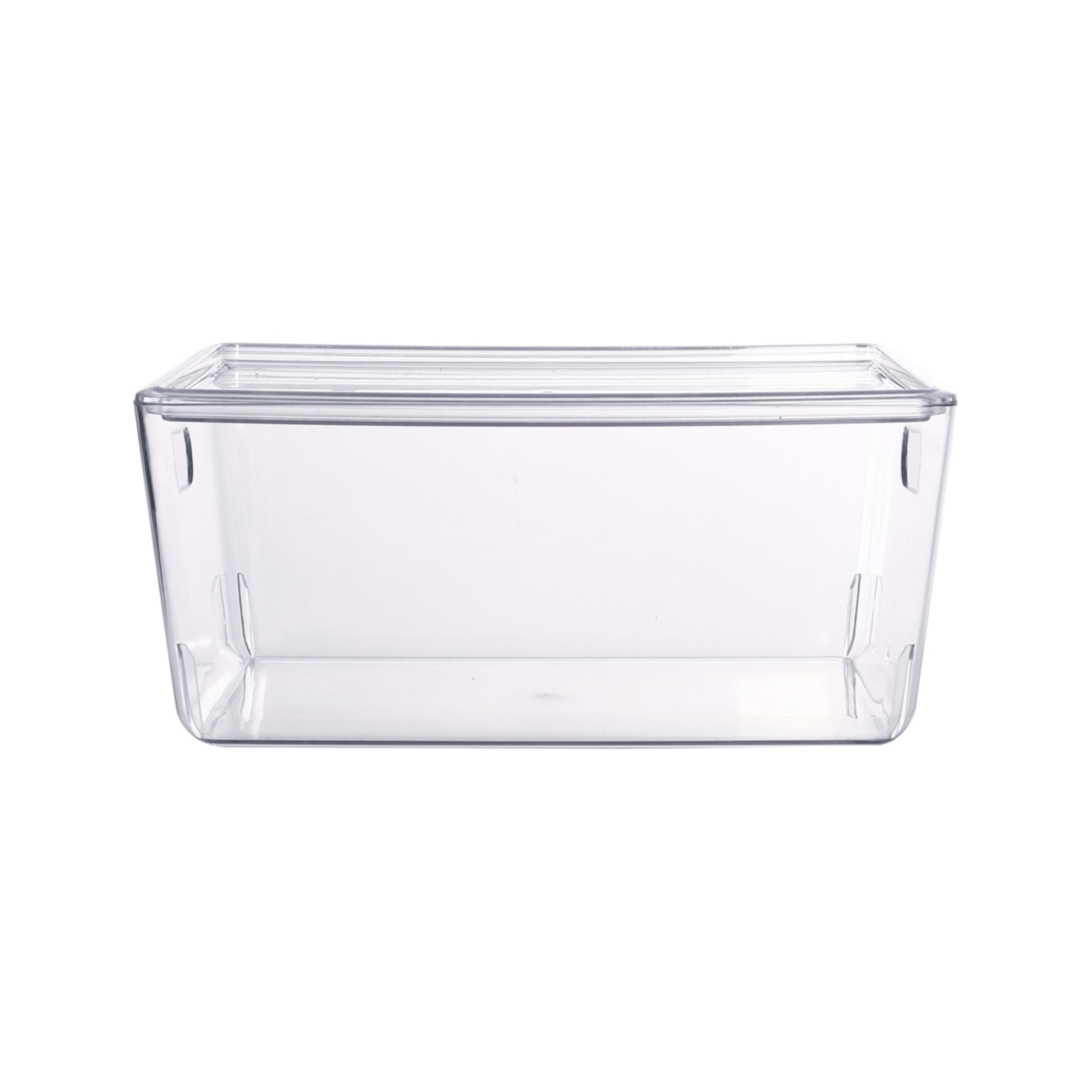 4L Smooth and Shiny Small Clear Plastic Tub Kmart