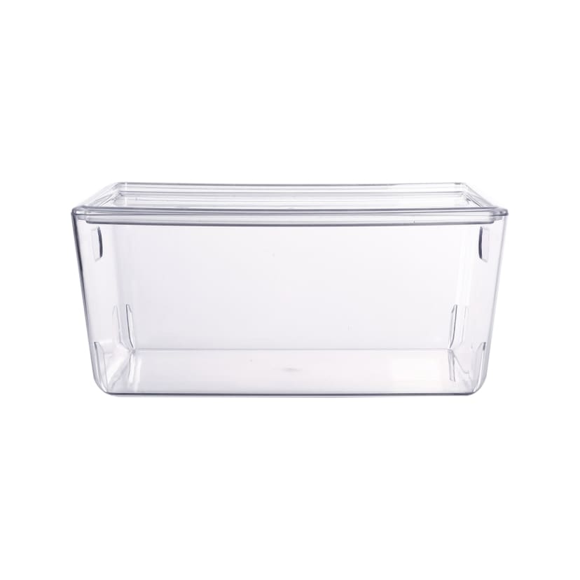 4L Smooth and Shiny Small Clear Plastic Tub - Kmart