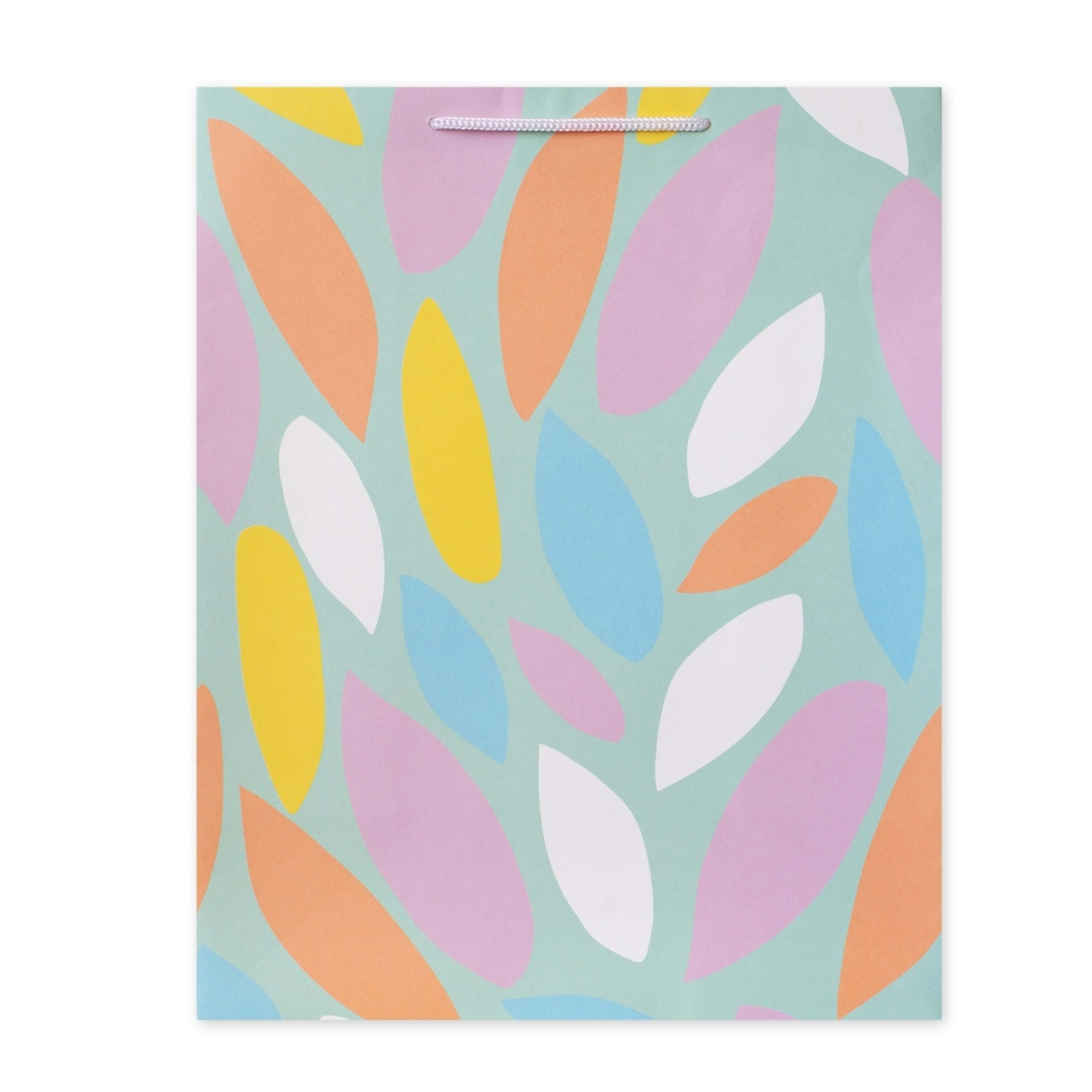 2 Hallmark Pastel Trend Pattern Gift Bag - Large, 2 of 2