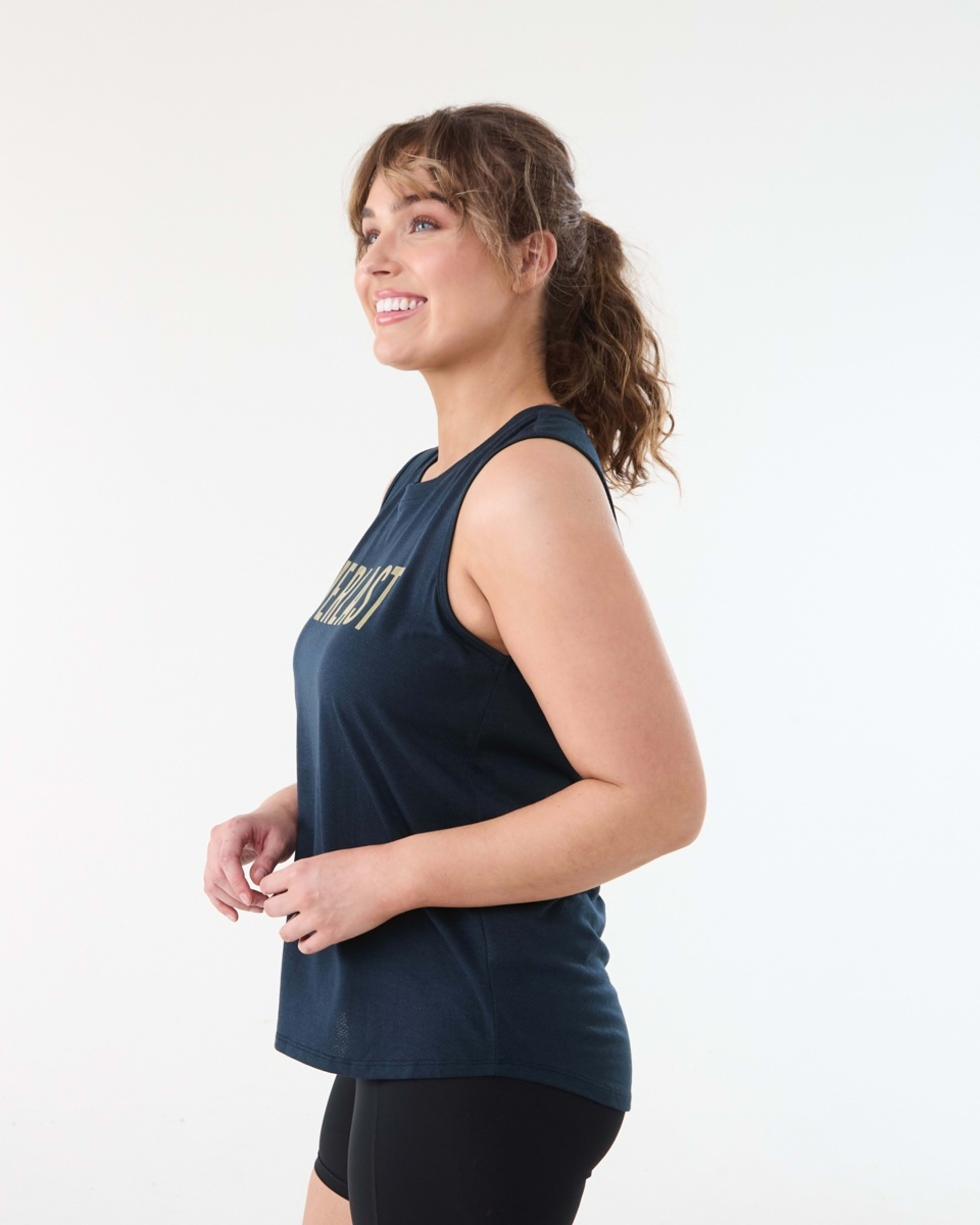 2 Everlast Womens Keyhole Tank EVERLAST MOOD INDIGO, 2 of 6