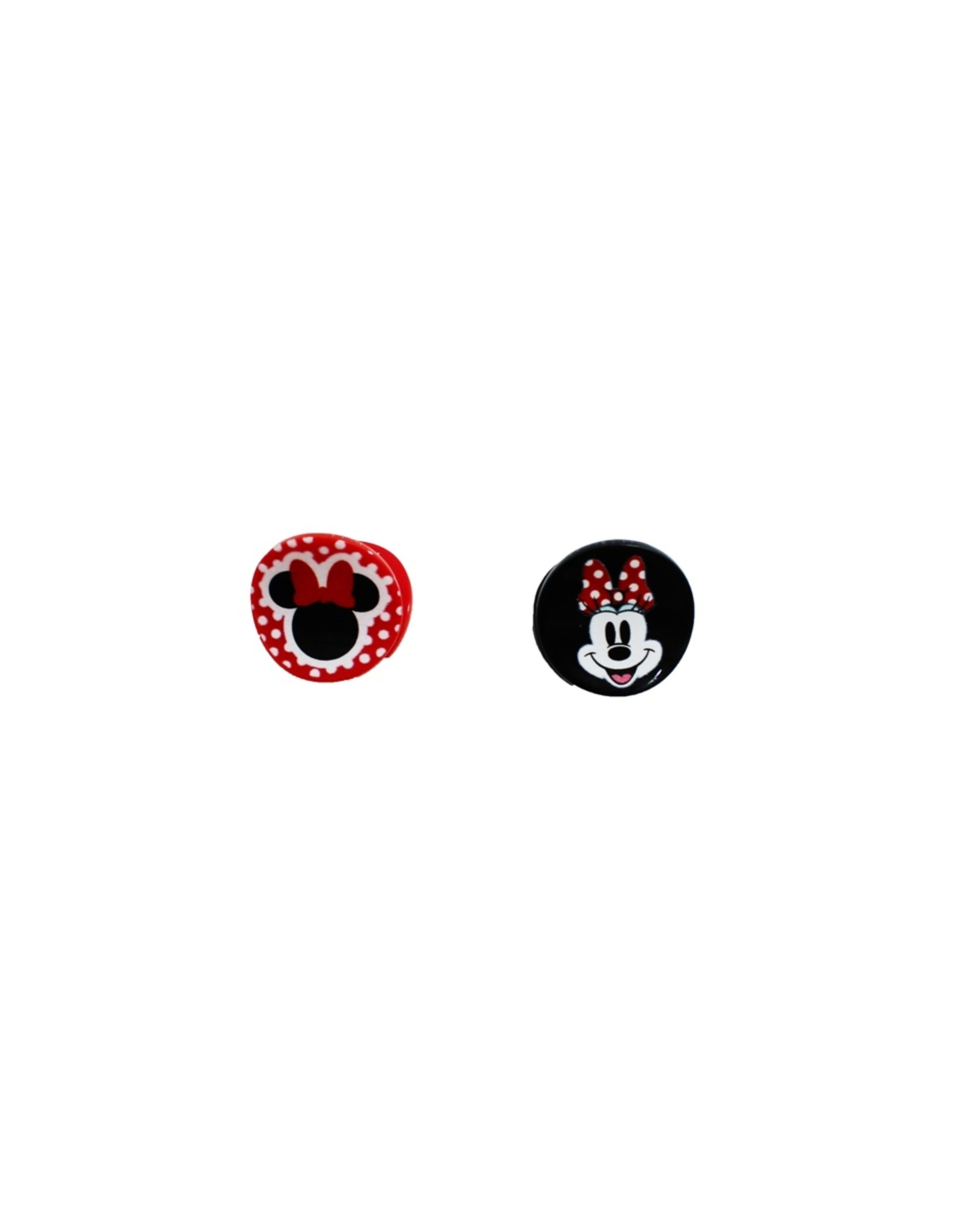 2 Disney Minnie Mouse License Hair Accessory Set - Red, Black and White Minnie, 2 of 4